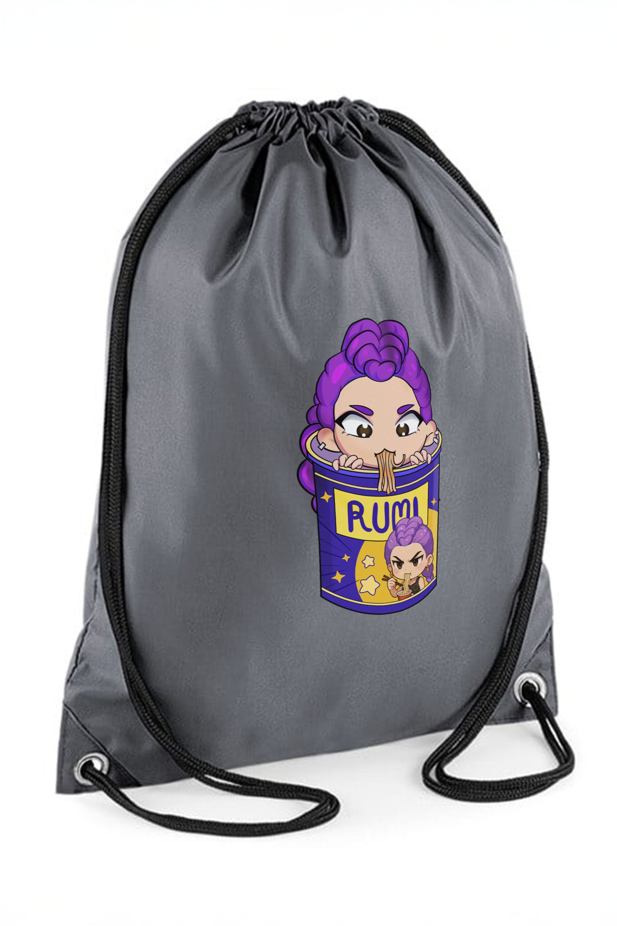 Rumi Ramen Graphic Printed Water-Resistant Pe/Kit Bag
