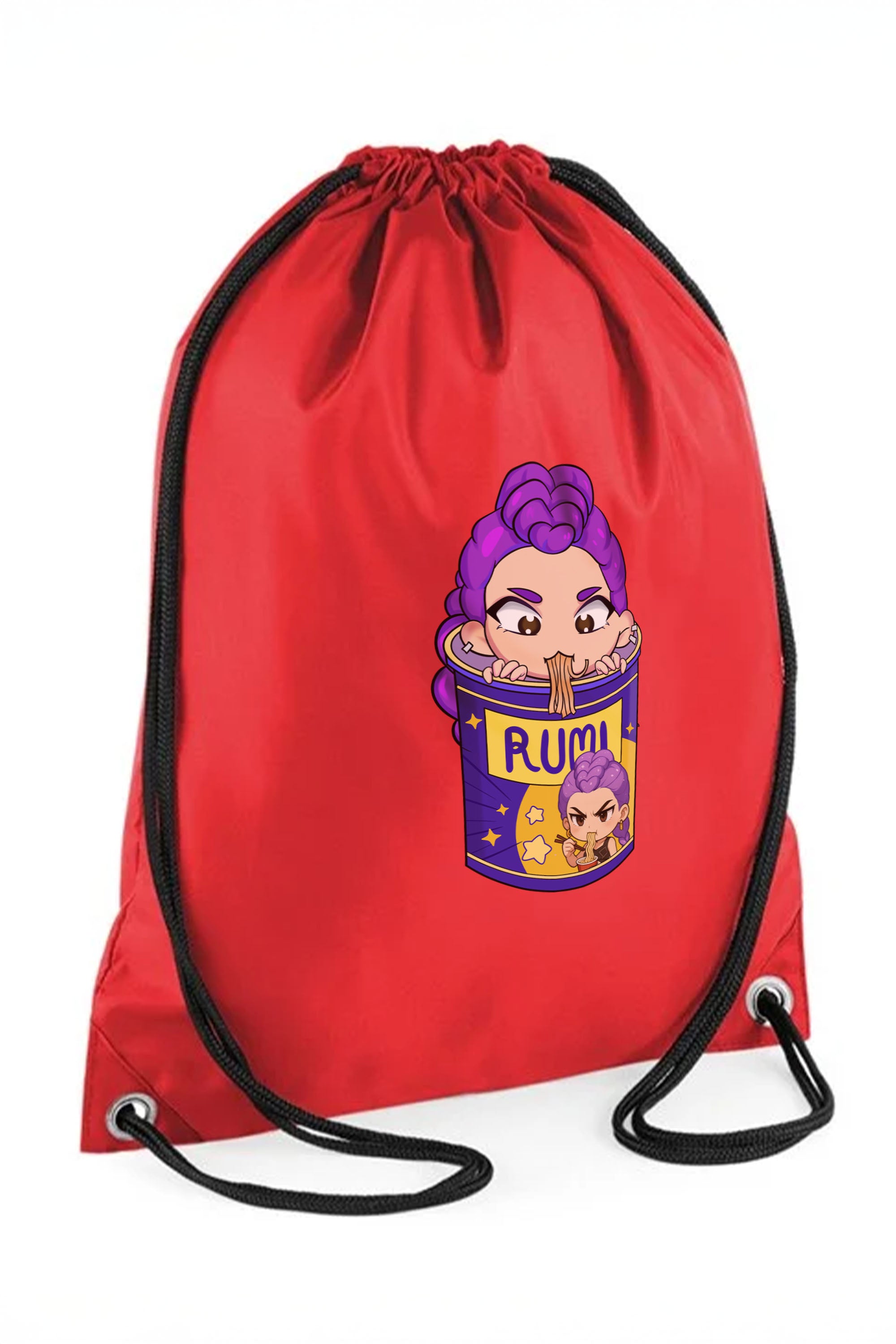 Rumi Ramen Graphic Printed Water-Resistant Pe/Kit Bag