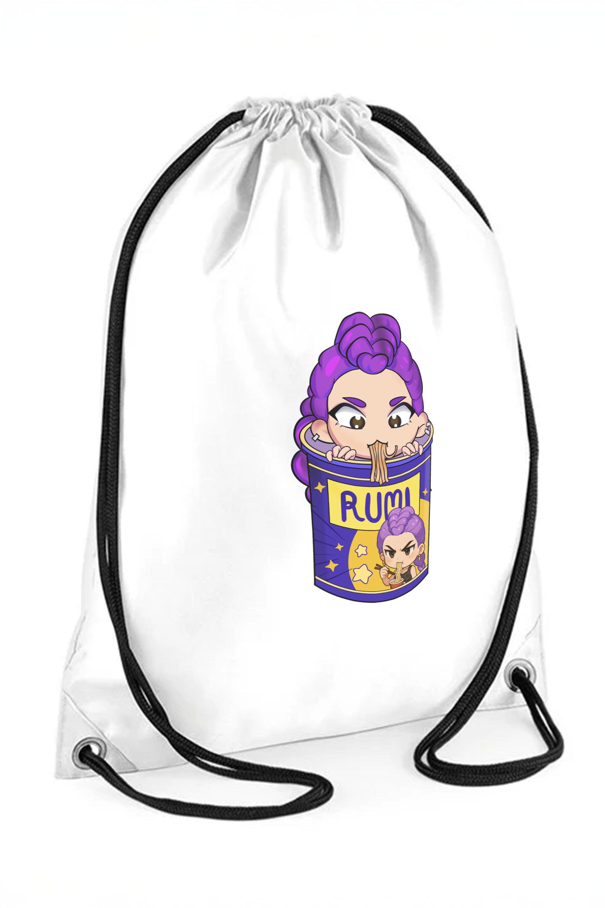 Rumi Ramen Graphic Printed Water-Resistant Pe/Kit Bag