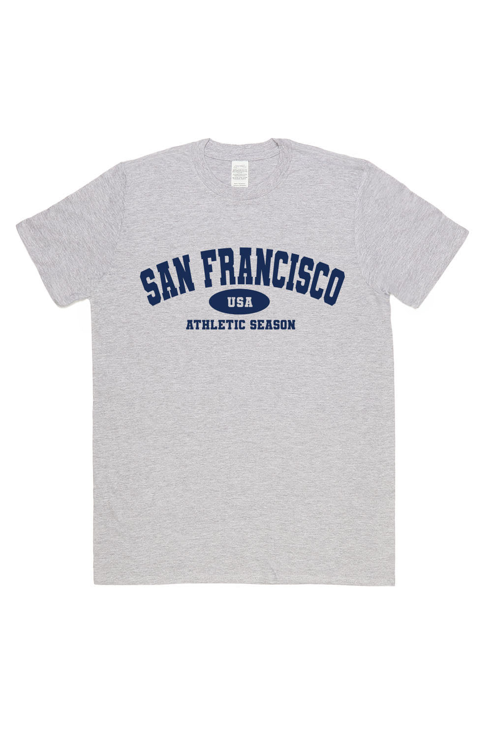 San Francisco T-Shirt in Ash Grey (Custom Packs)