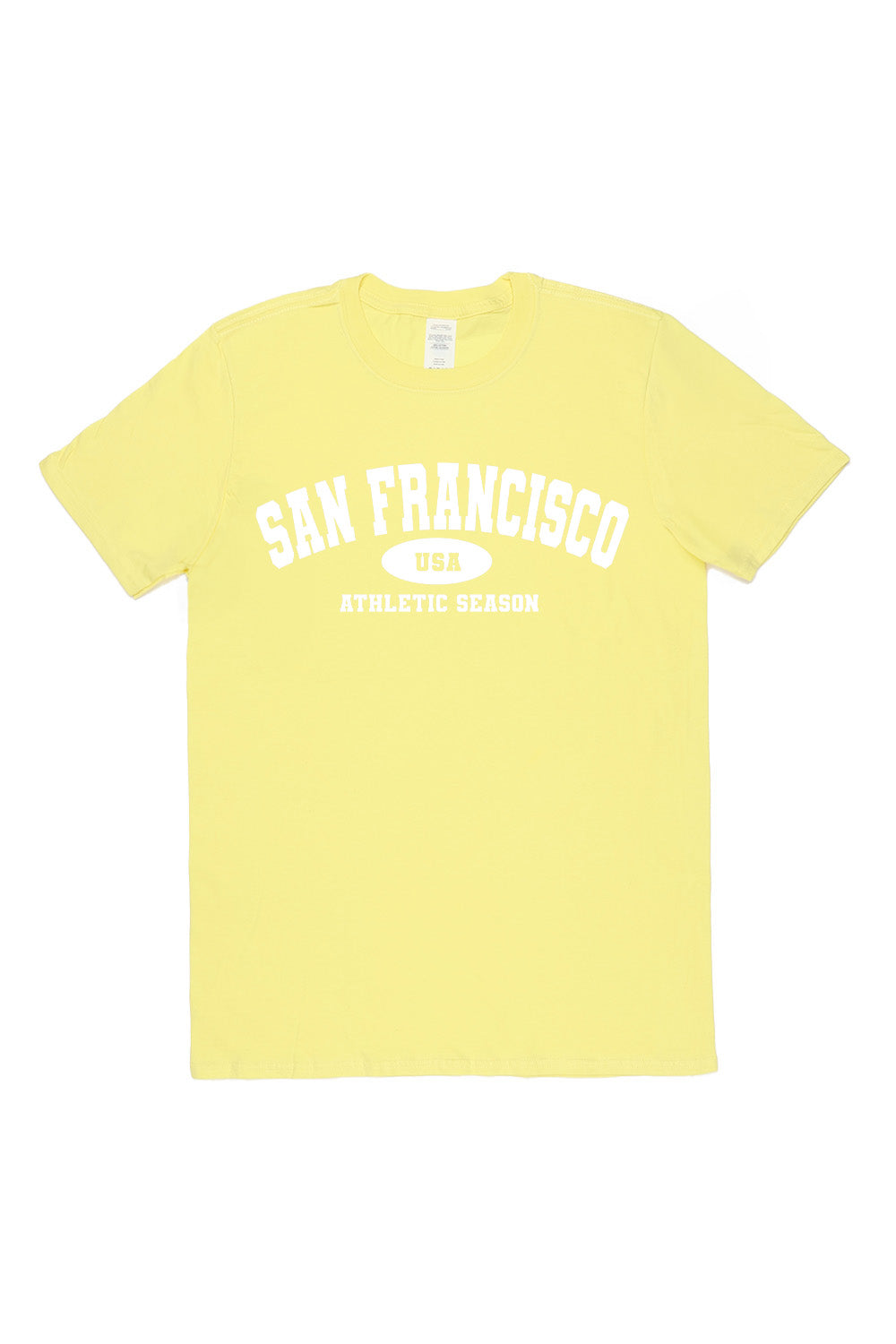 San Francisco T-Shirt in Yellow (Custom Packs)