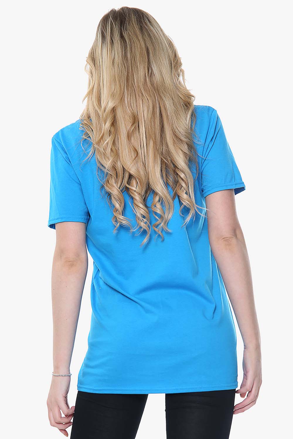 Softstyle Plain T-Shirt in Sapphire Blue (Custom Pack)
