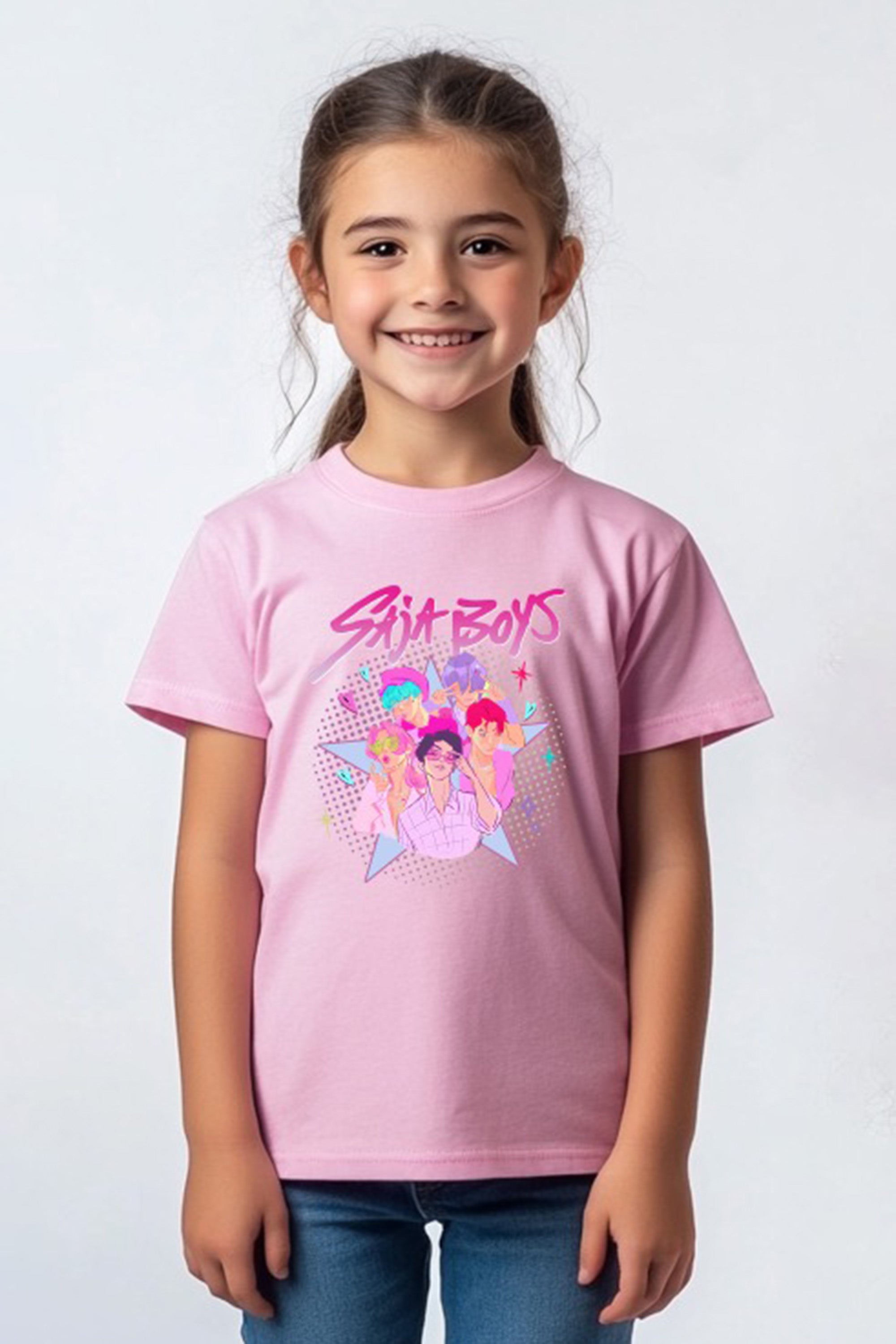 Kids Saja Boys Printed T-Shirt