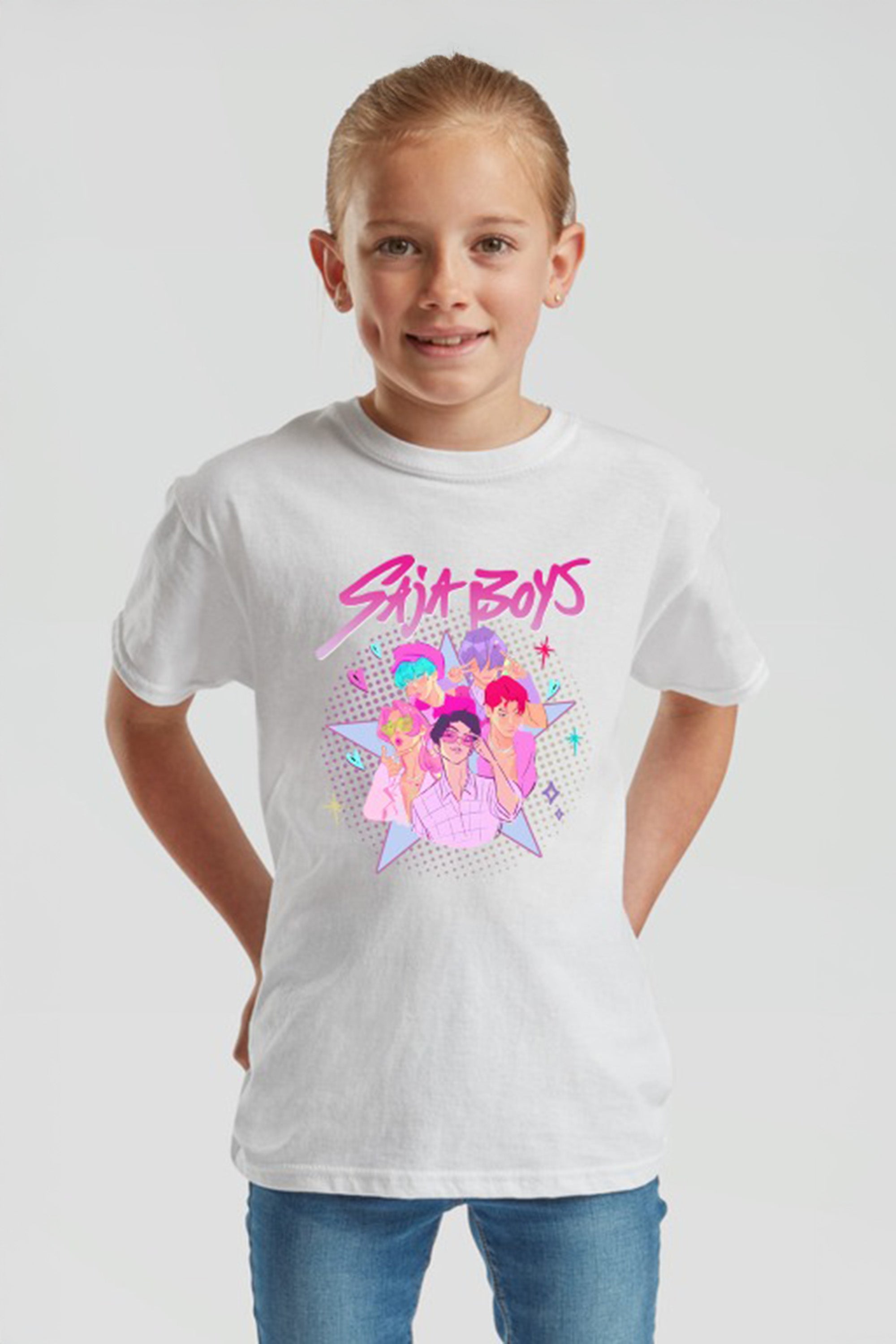 Kids Saja Boys Printed T-Shirt
