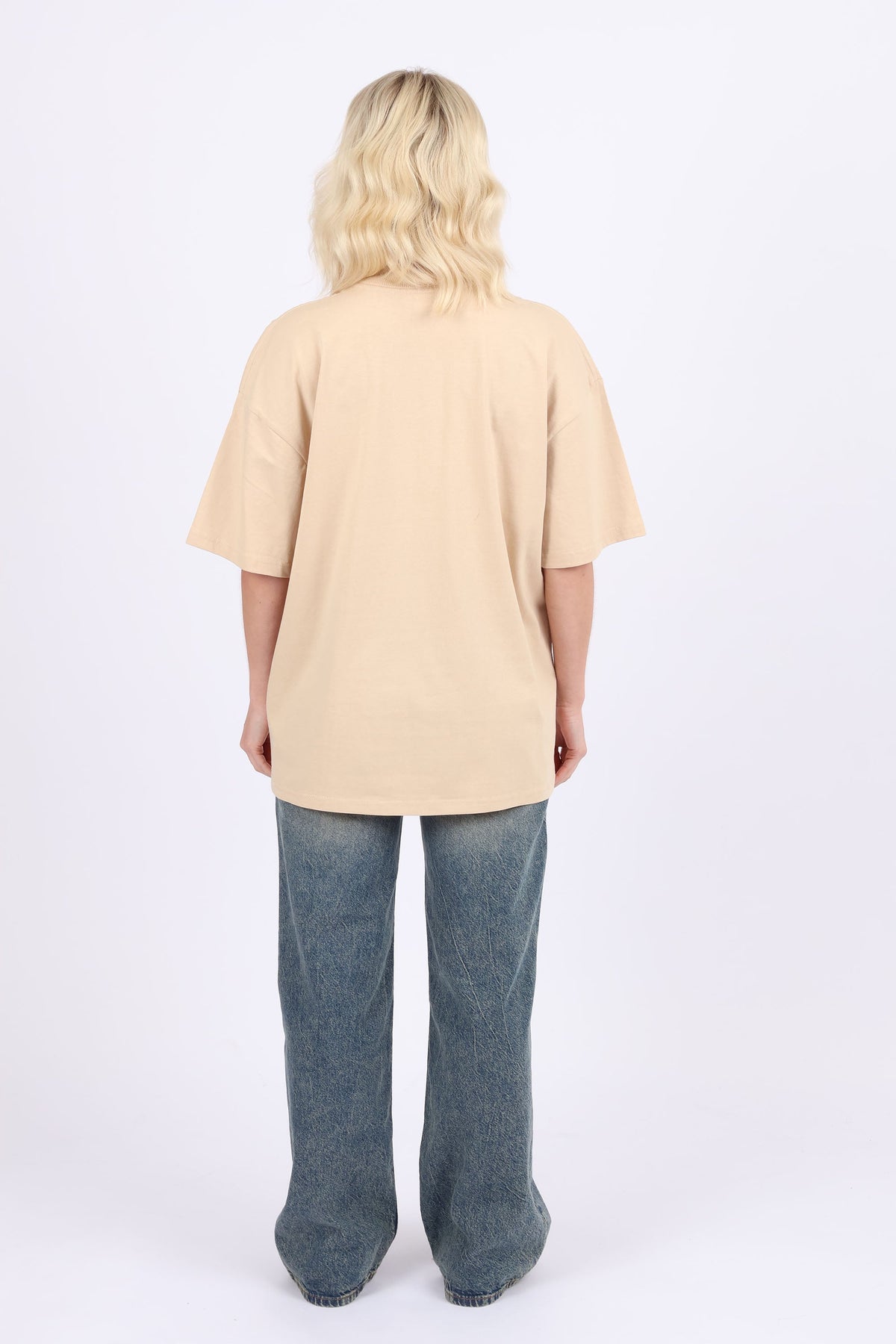 220GSM Oversized Adult Unisex T-Shirt Sample