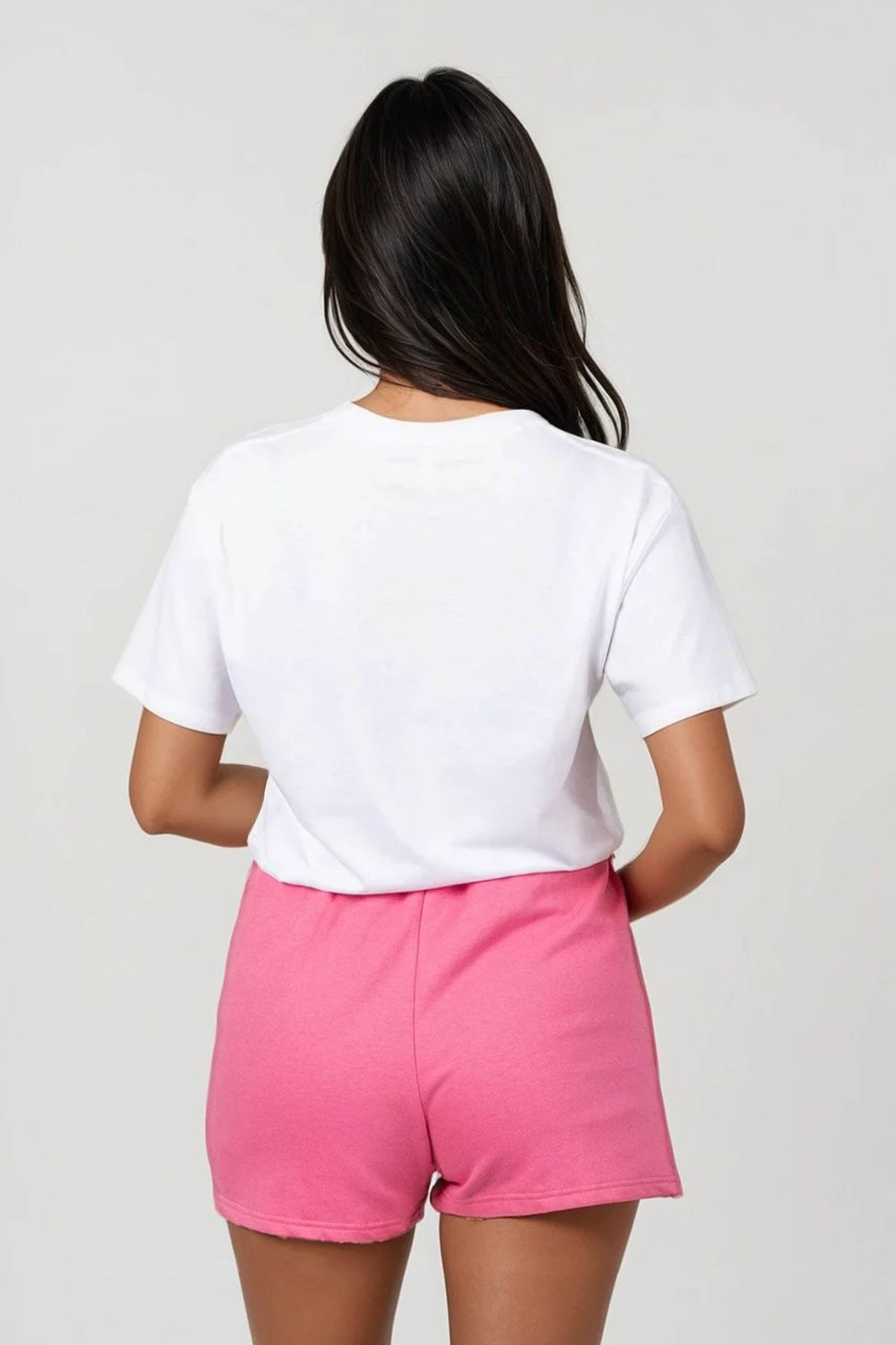 Regular Fit T-Shirt & LSF Short Sets In Love Print (Pack of 4 sets)