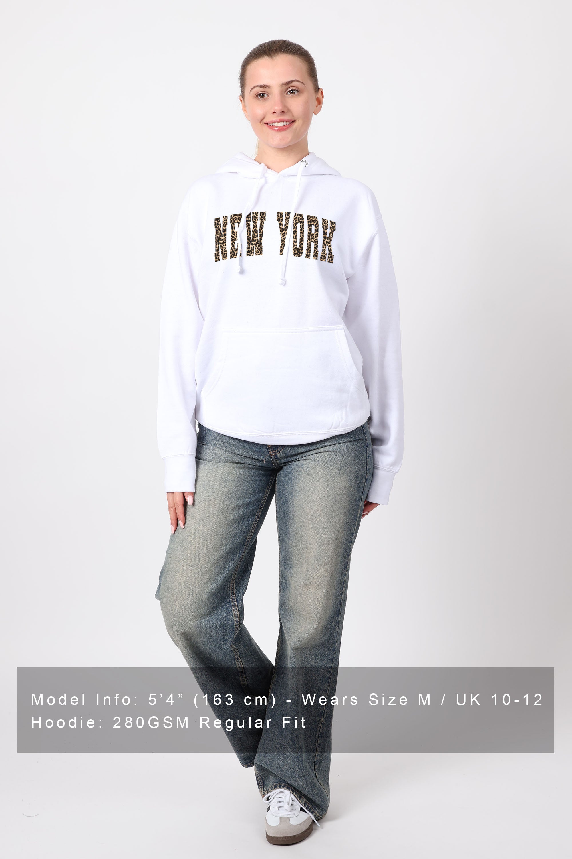 New York Leopard Printed Hoodie (Pack of 4)