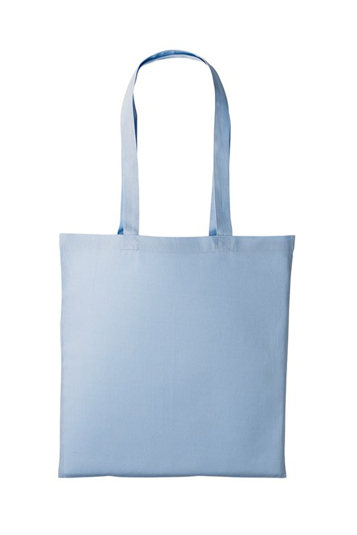 Custom Printed Cotton Shopper Long Handle Canvas Bag