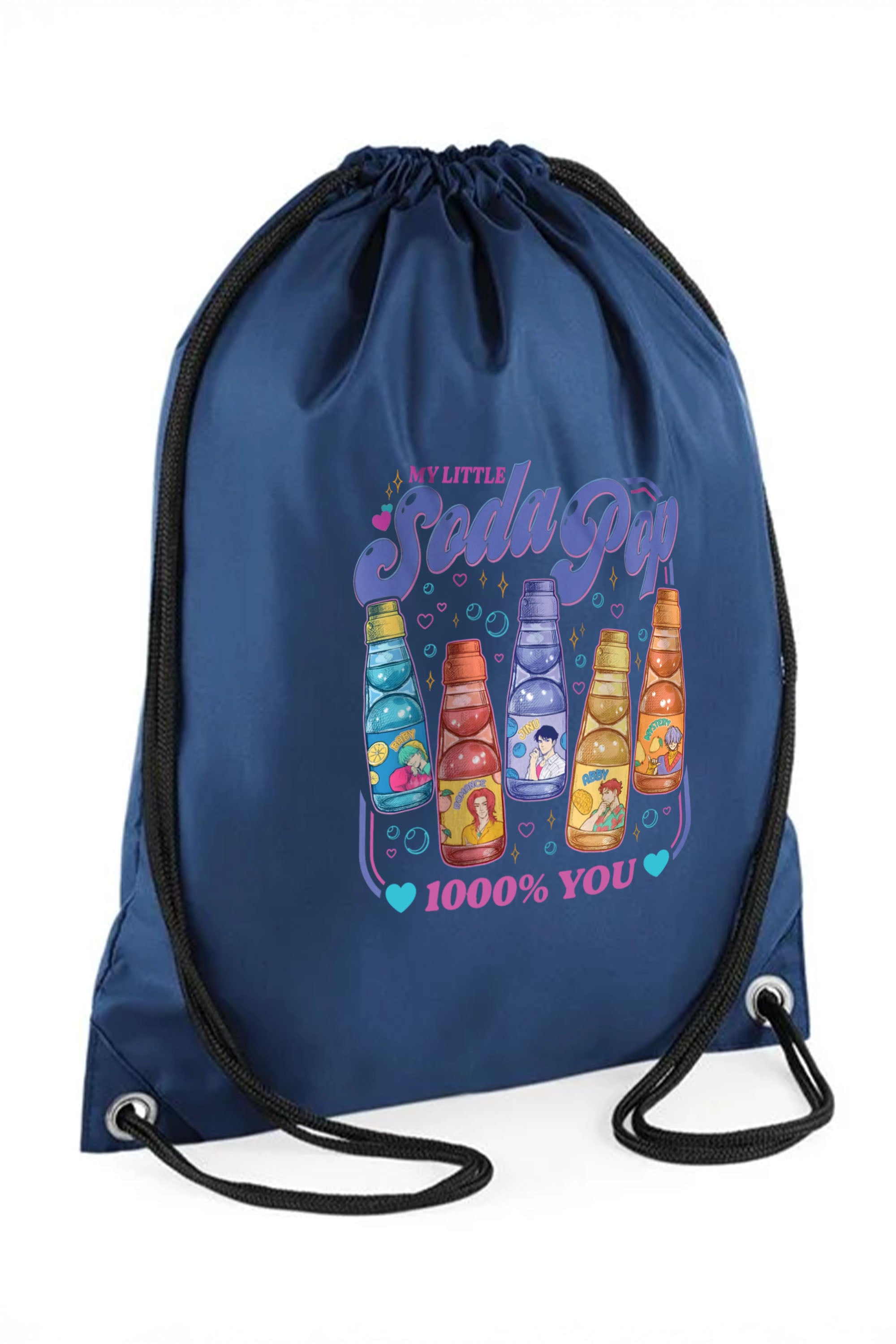 Soda Pop Printed Water-Resistant Pe/Kit Bag