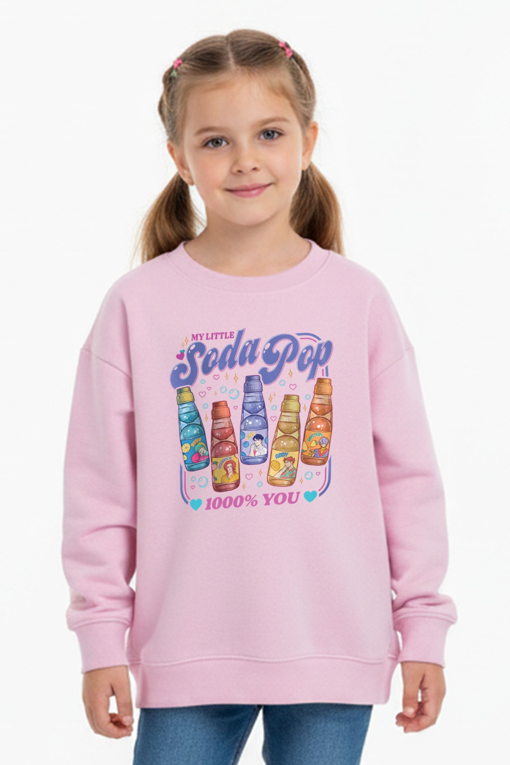 Kids Soda Pop Printed Sweatshirt