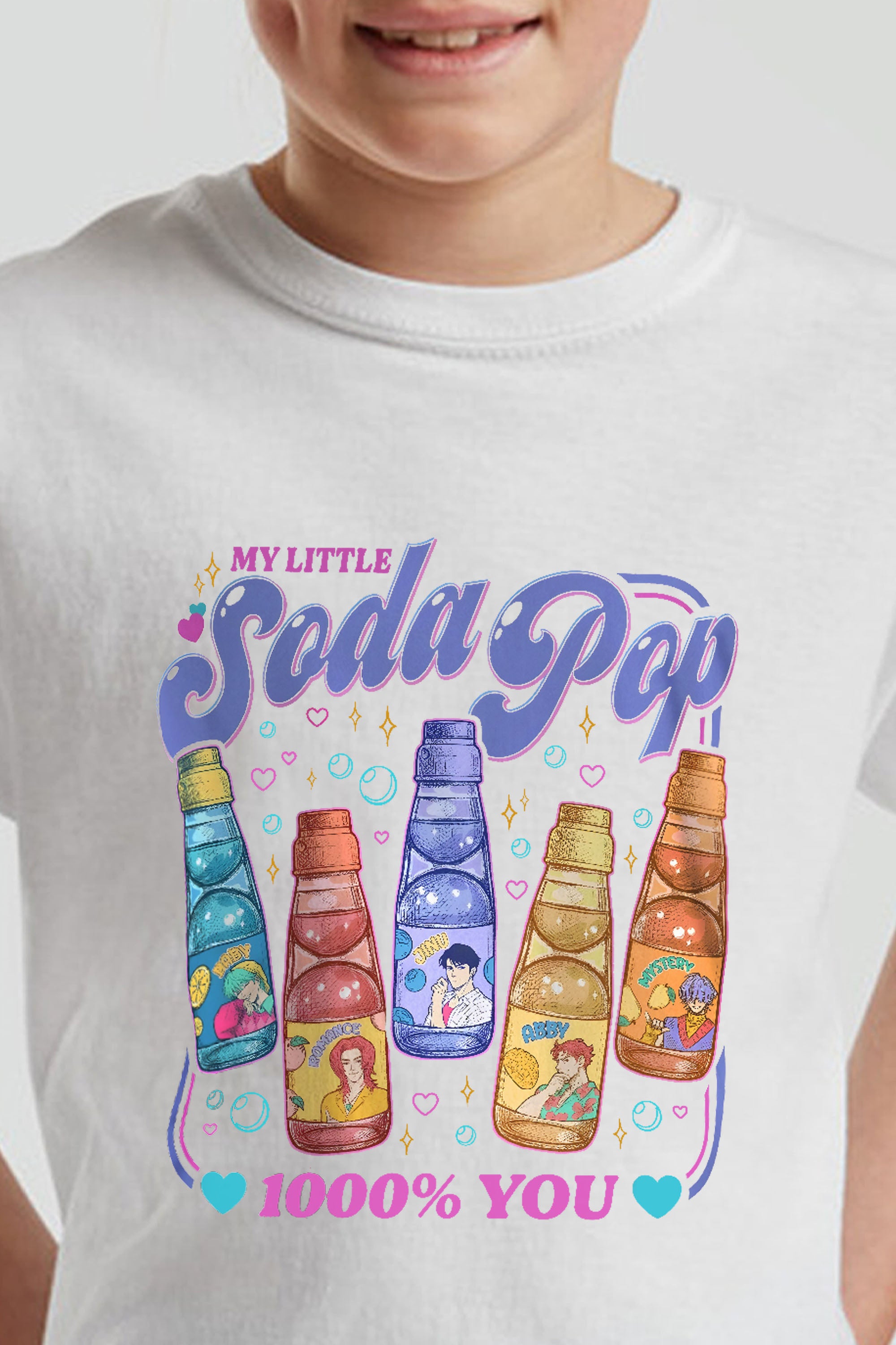 Kids Soda Pop Printed T-Shirt