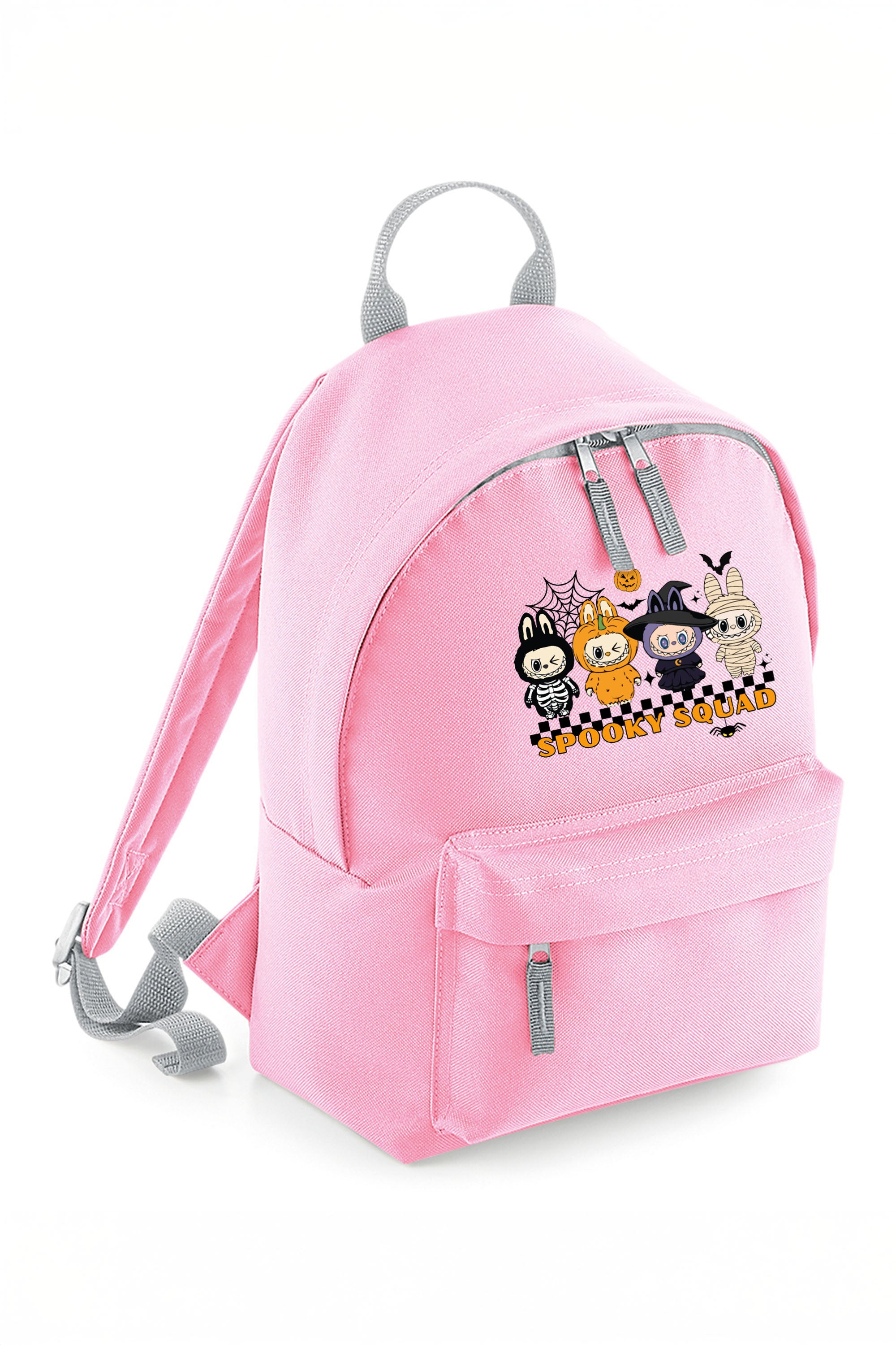 Halloween Spooky Labubu Squad Printed Mini Backpack