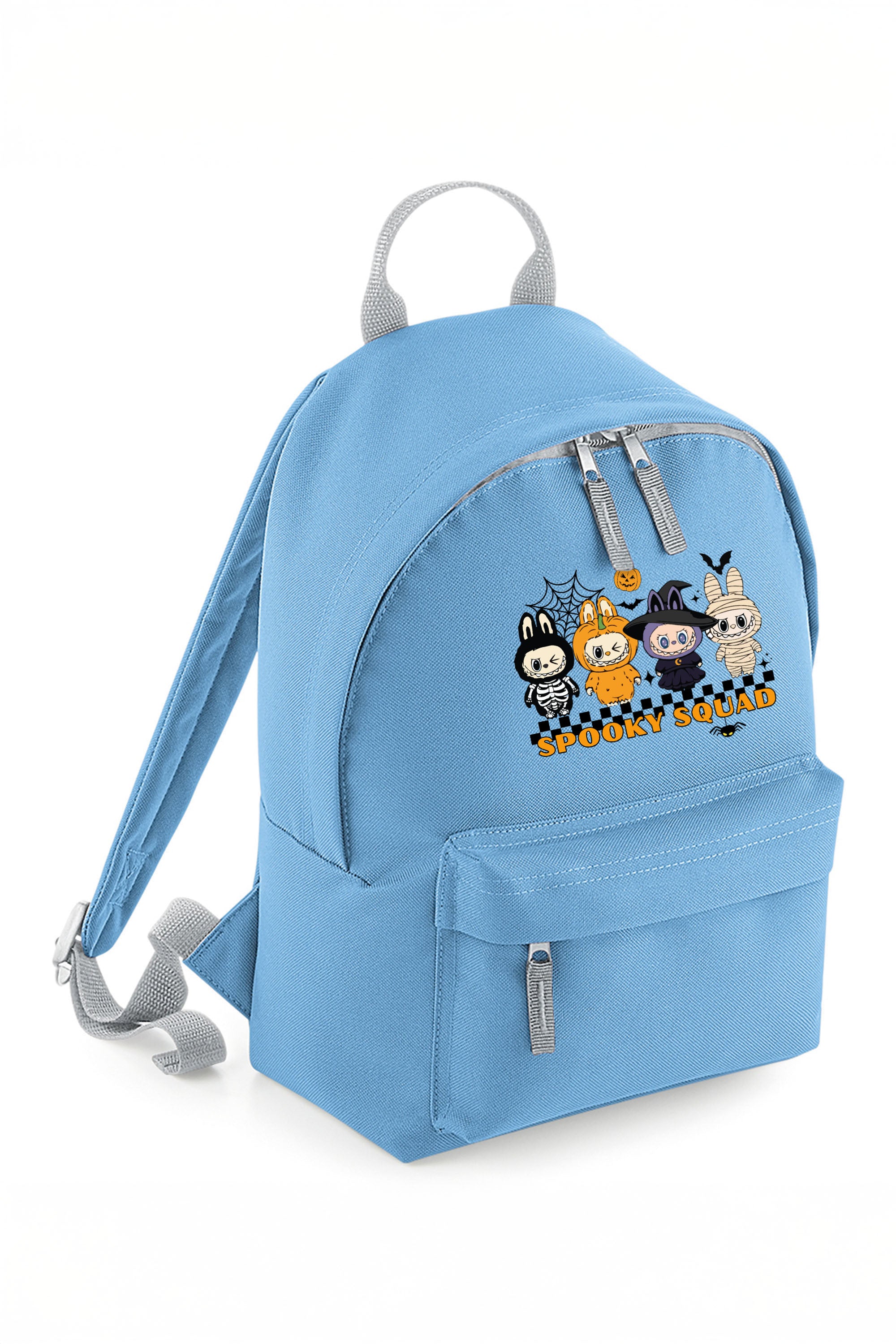 Halloween Spooky Labubu Squad Printed Mini Backpack