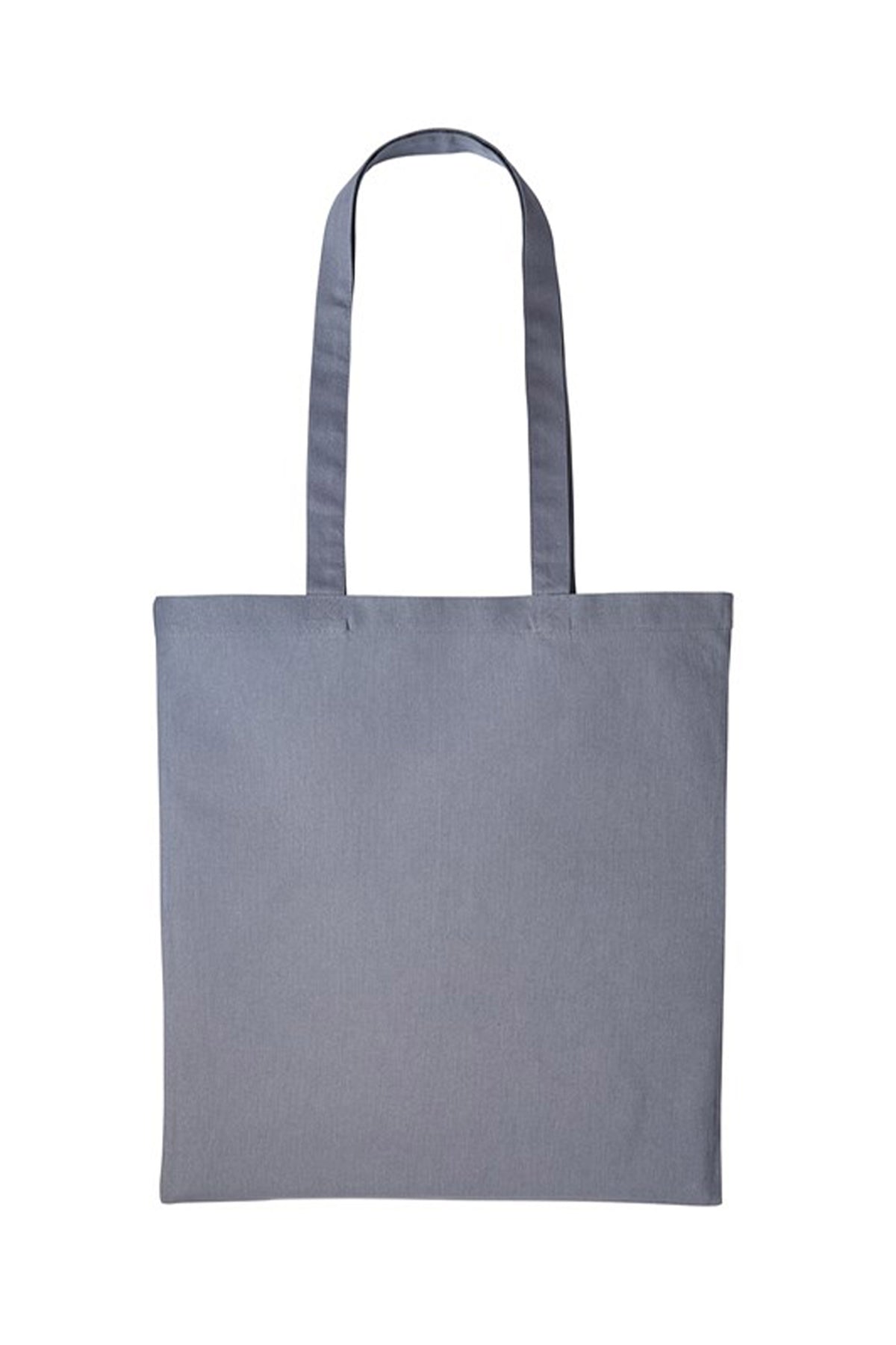 Custom Printed Cotton Shopper Long Handle Canvas Bag