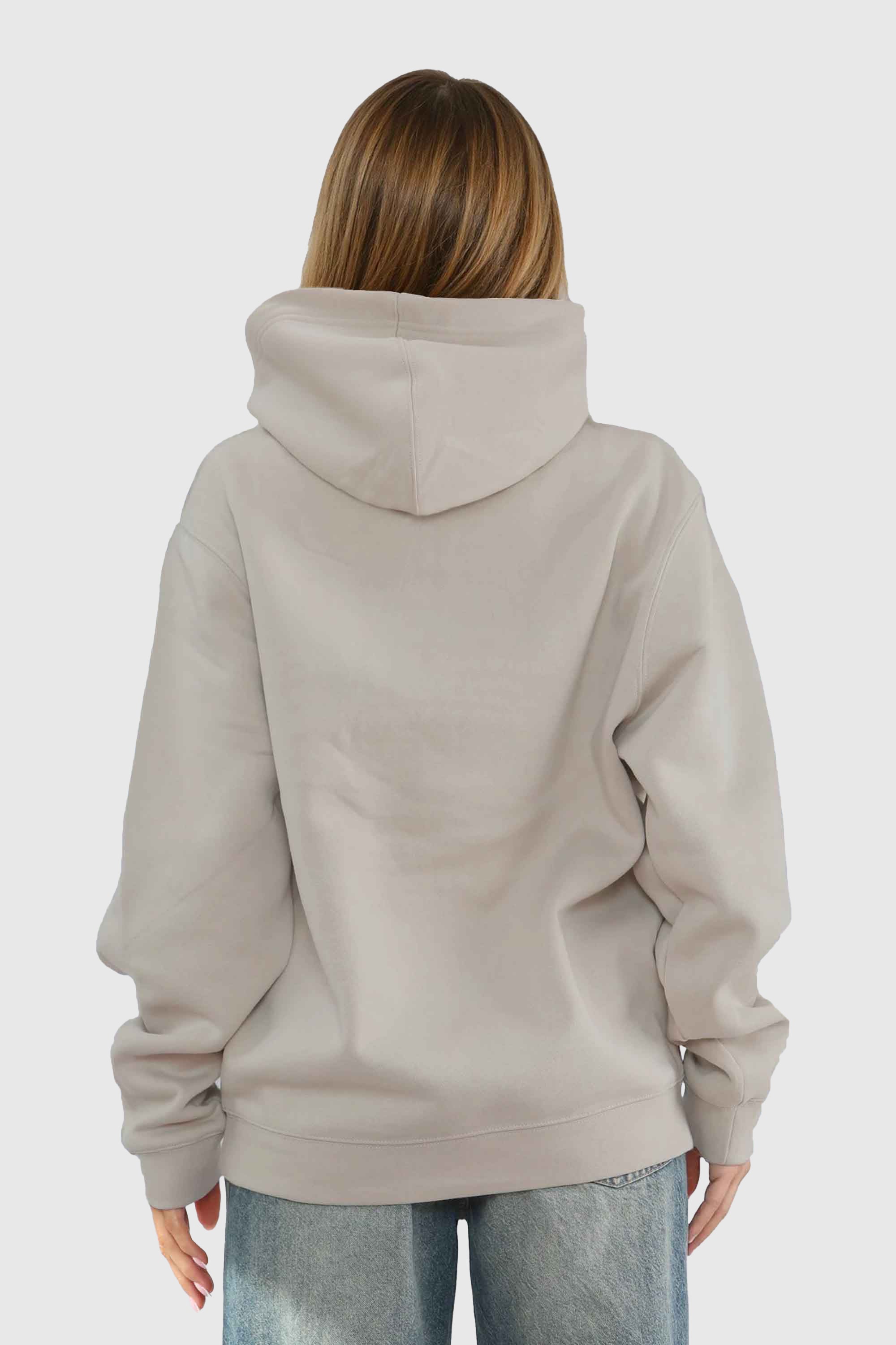 Unisex 280GSM Blended Good Vibes Only Bunny Printed Hoodie