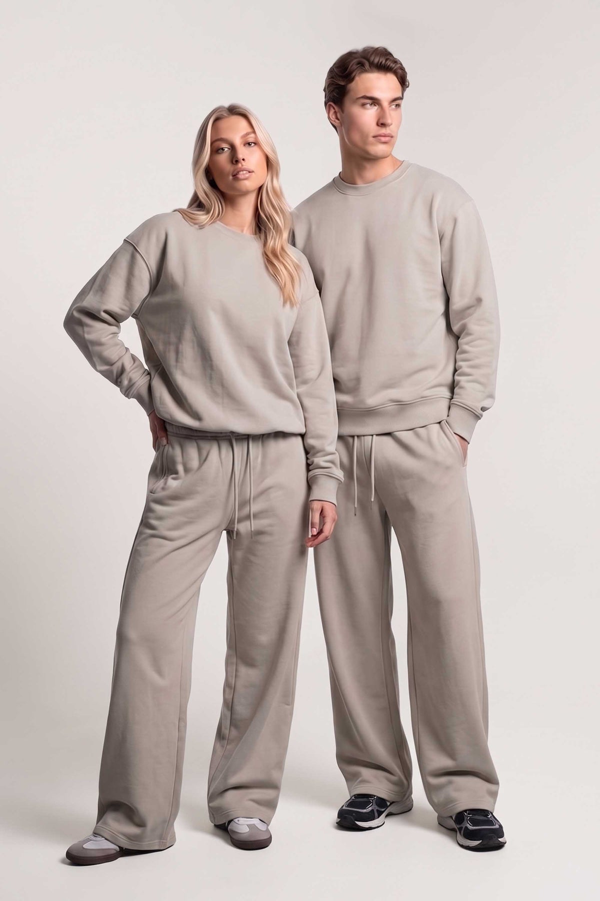 Unisex 280GSM LSF Sweat & Wide Leg Jogger Co-Ord Set