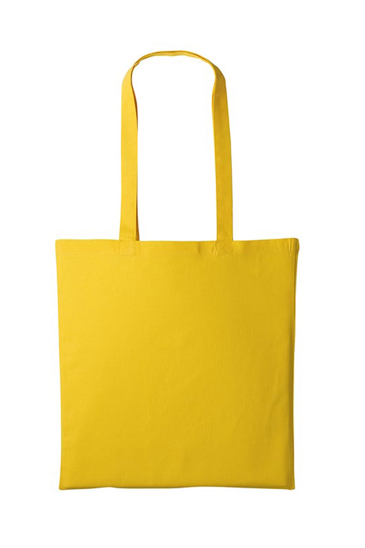 Custom Printed Cotton Shopper Long Handle Canvas Bag