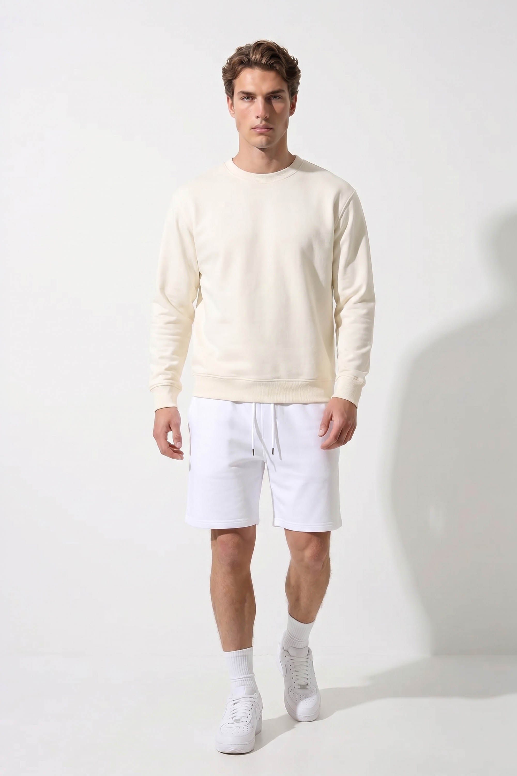 280GSM Regular Fit Plain Sweatshirt