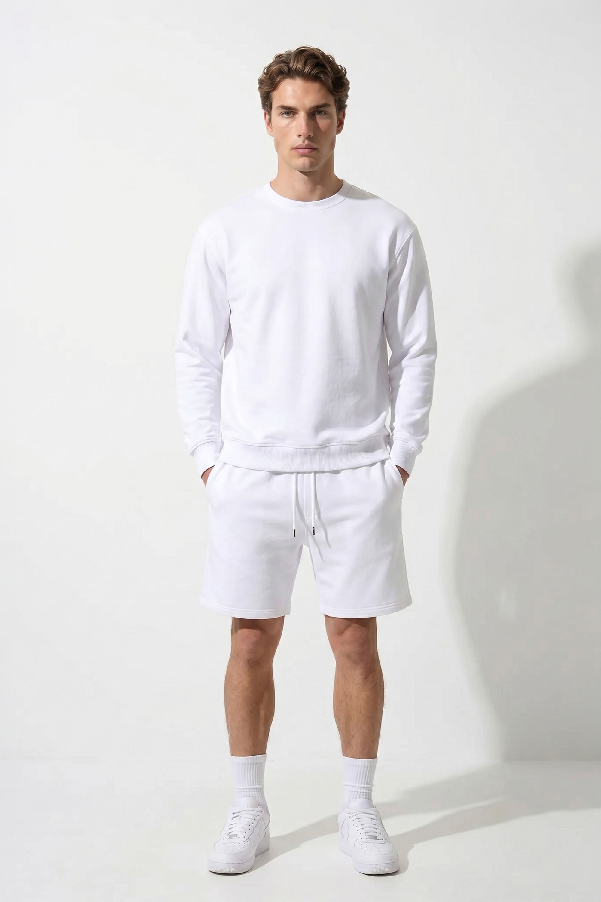 280GSM Regular Fit Plain Sweatshirt