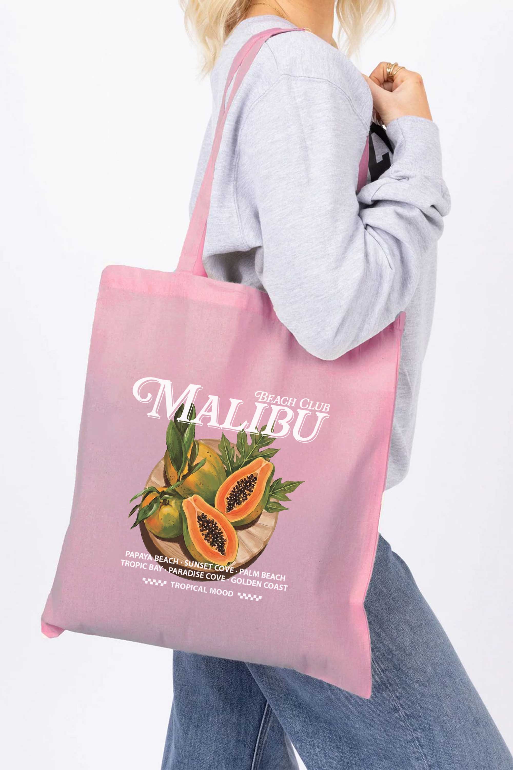 Malibu Fruity Printed Tote Bag