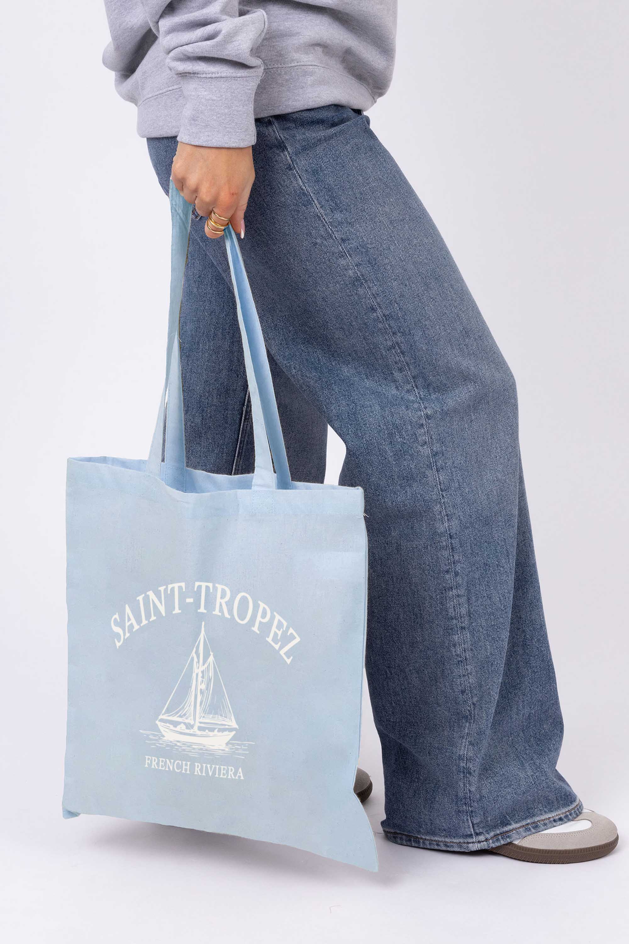Saint-Tropez Printed Tote Bag