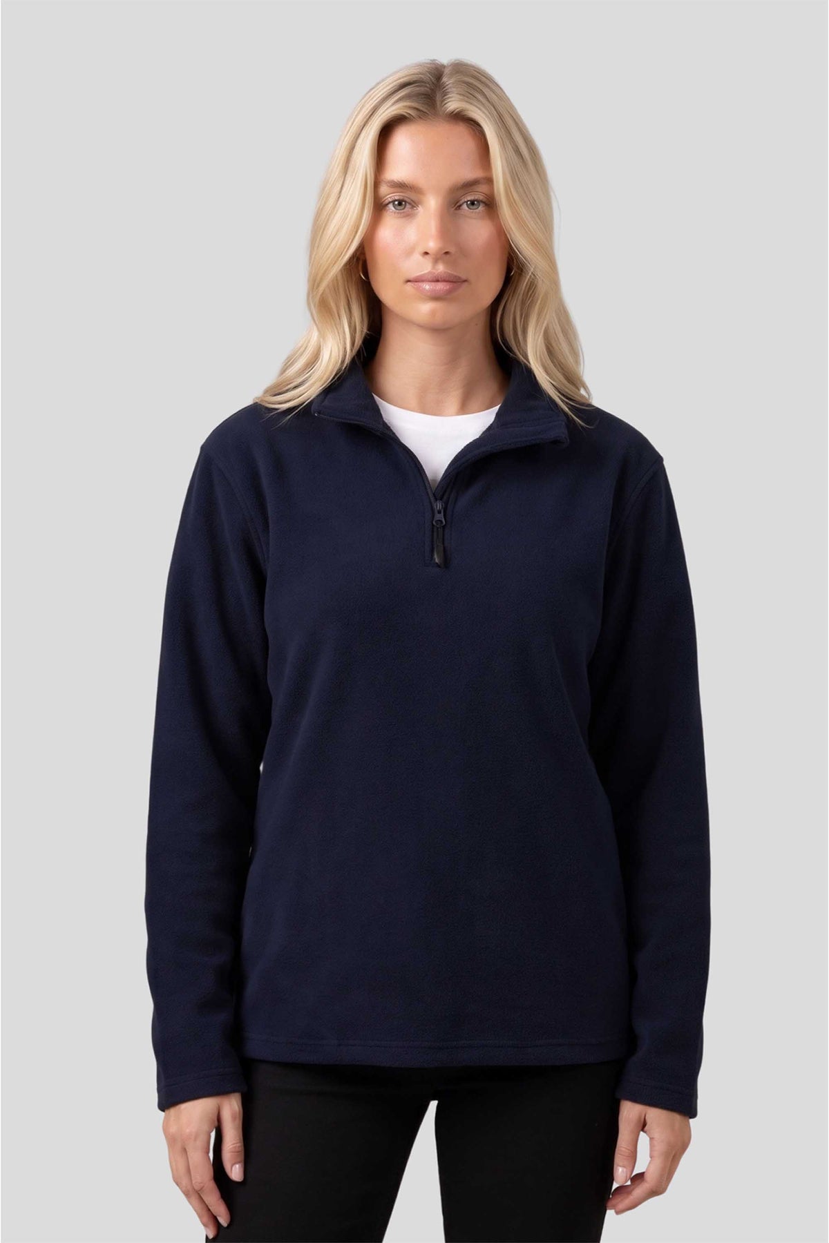 Unisex Lightweight Quarter Zip Micro fleece Jacket