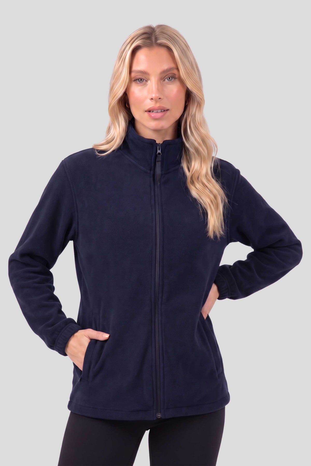 Unisex 280 GSM Anti-Pill Fleece Jacket