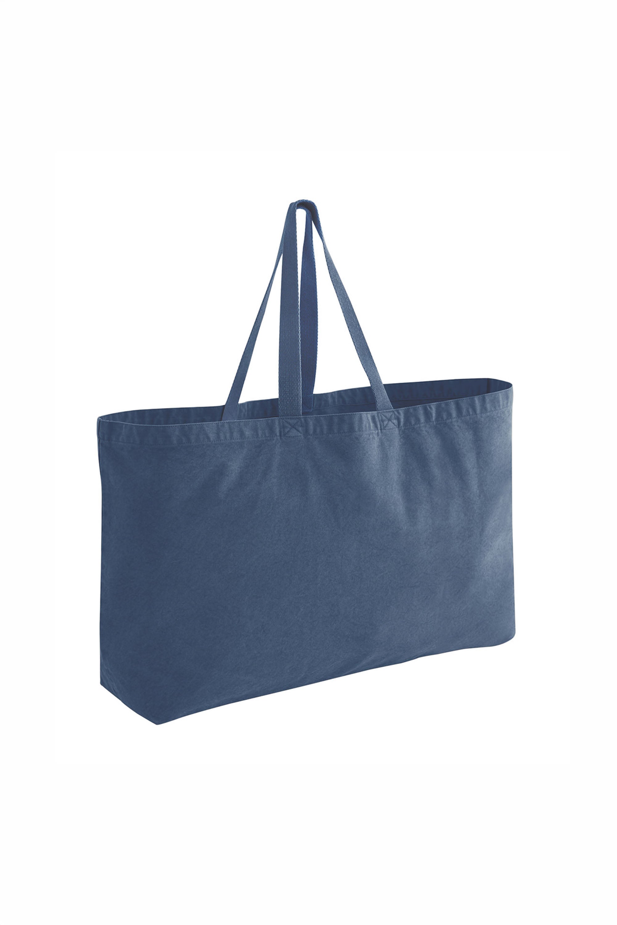 407gsm Acid Washed Oversized Cotton Tote Bag – Blank Wholesale