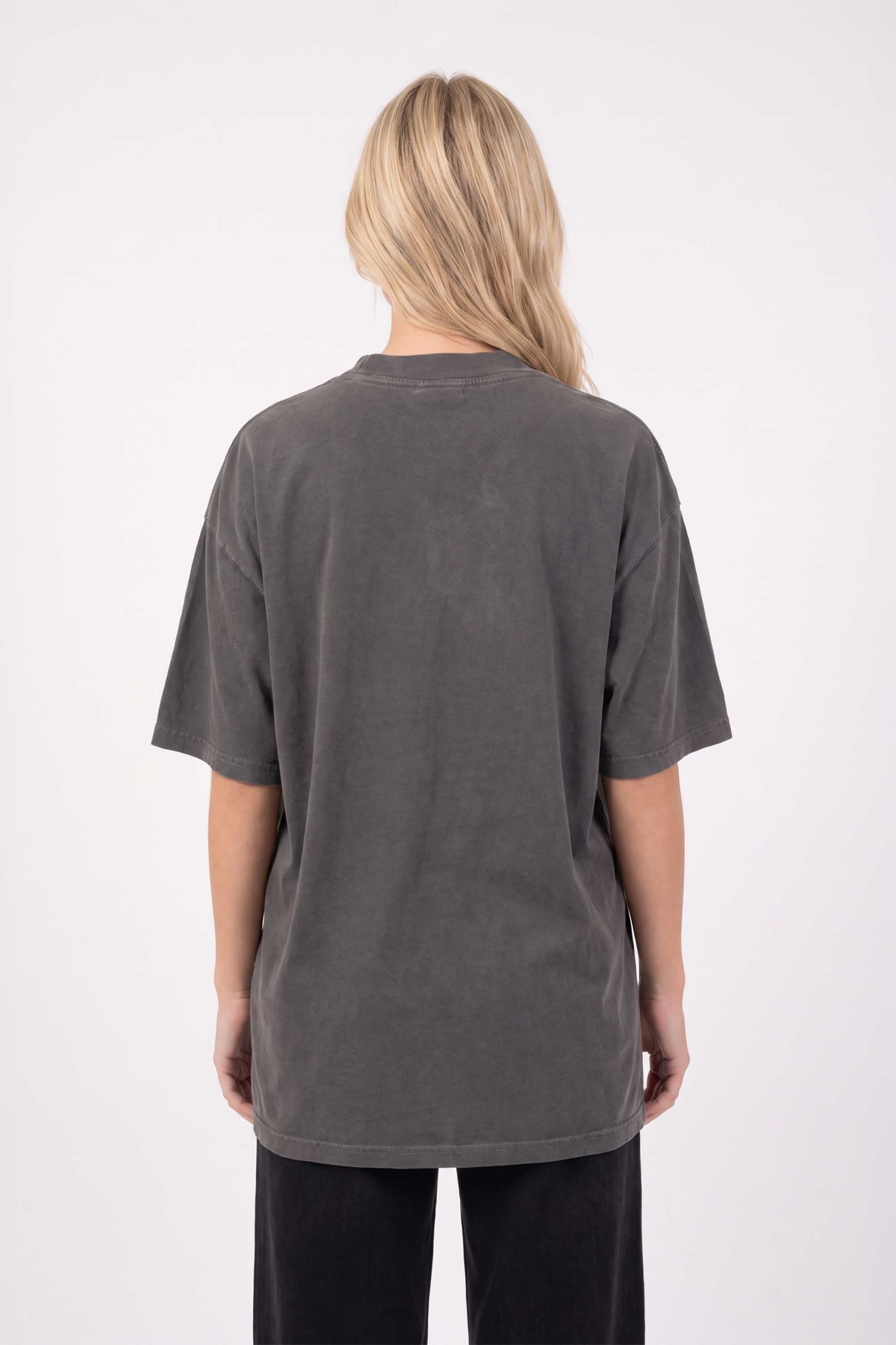 220GSM Unisex Oversized Plain Acid Washed  T-Shirts