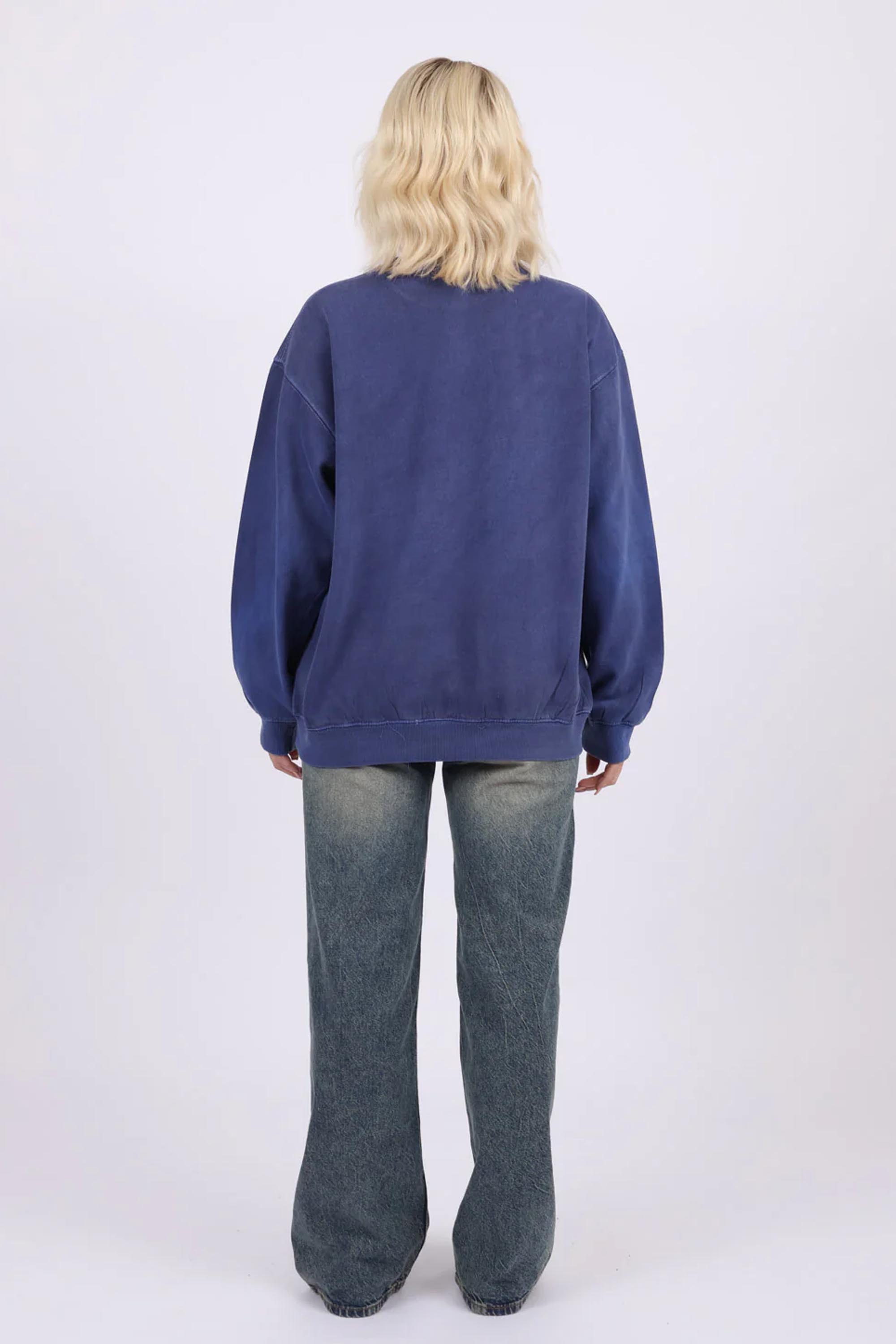 Overdye Sweatshirt In OC Logo Print