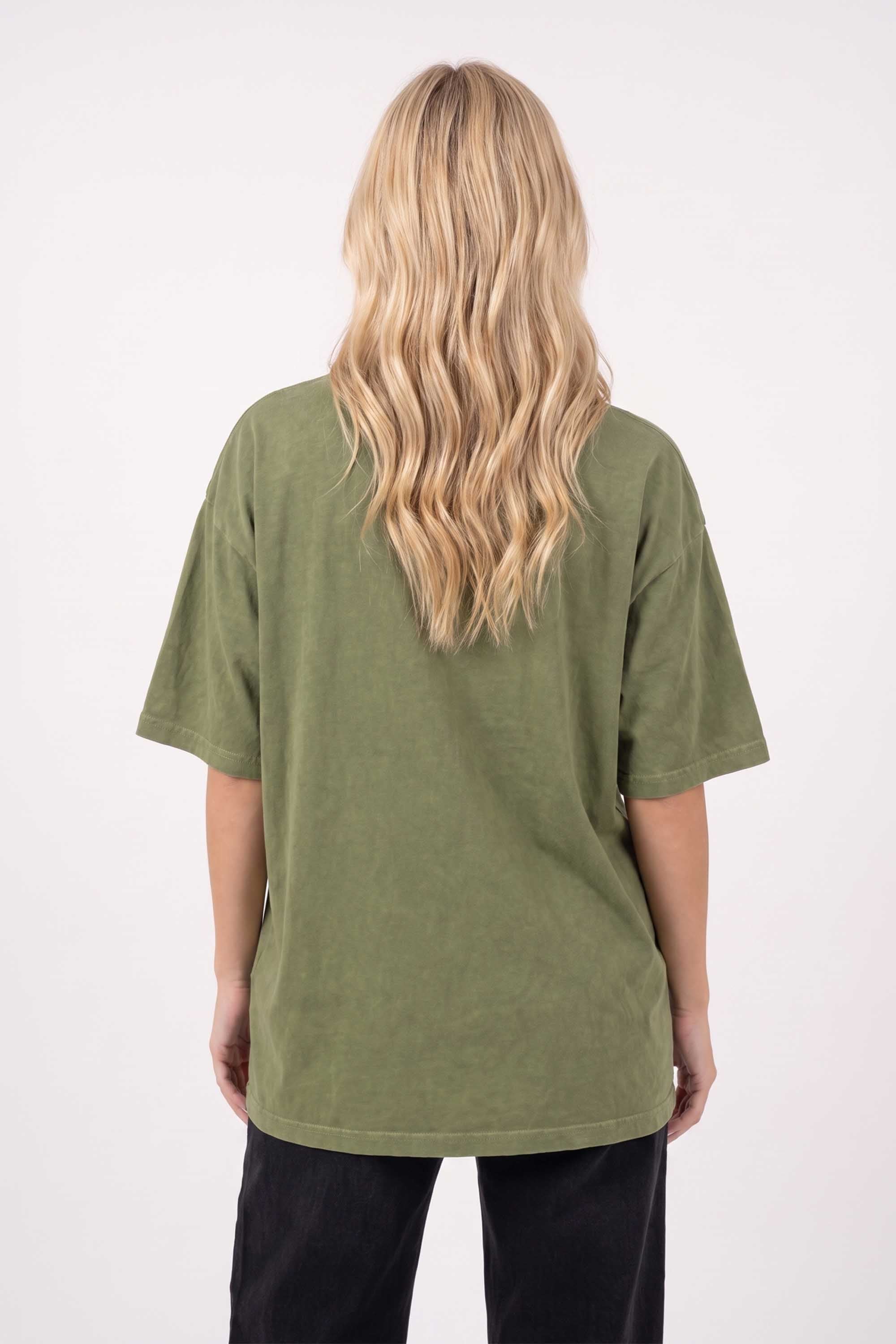 220GSM Unisex Oversized Plain Acid Washed  T-Shirts