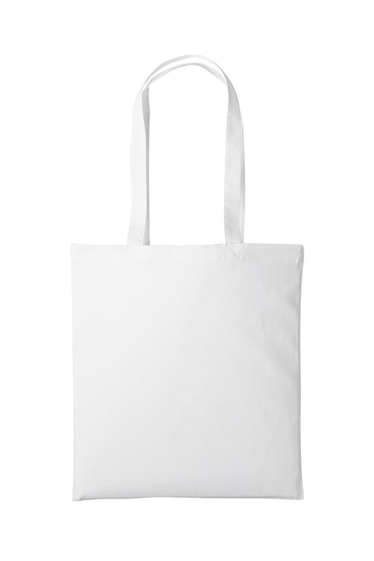 Custom Printed Cotton Shopper Long Handle Canvas Bag