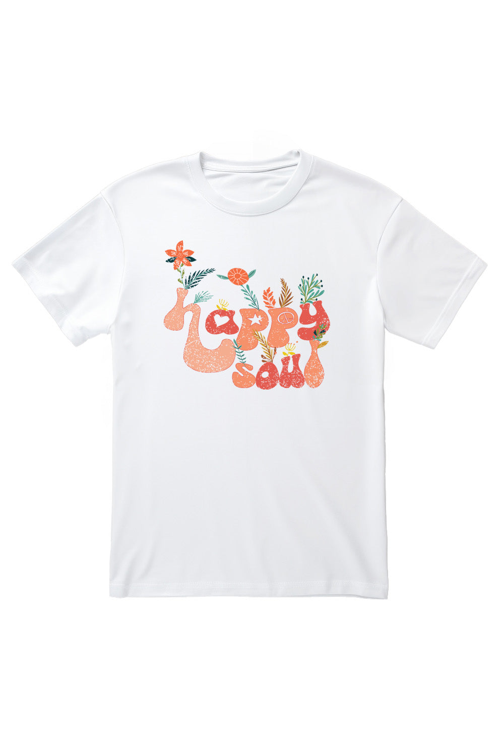 Happy Soul T-Shirt in White (Custom Packs)