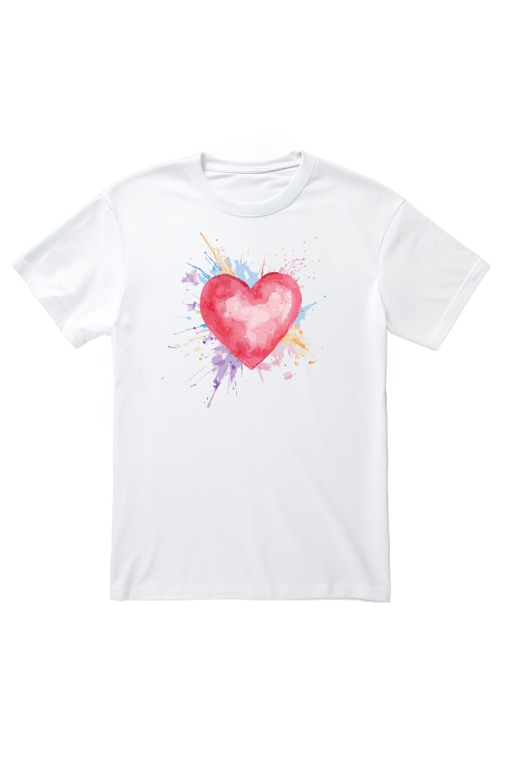 Heart With Pastel Splash T-Shirt