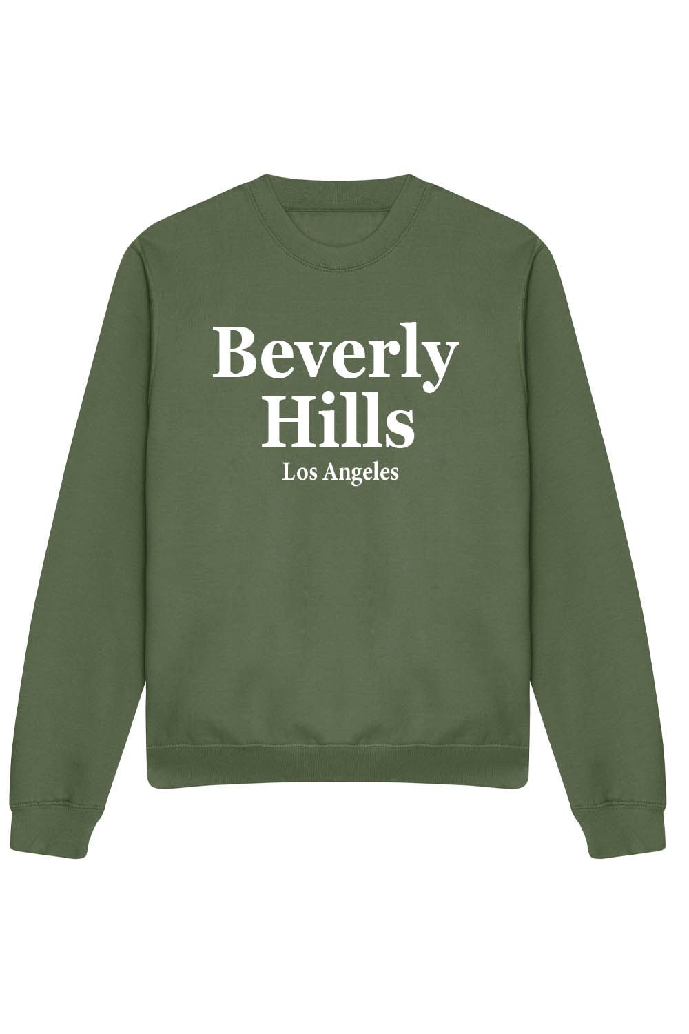 Beverly Hills Sweatshirt in Earthy Green (Custom Pack)