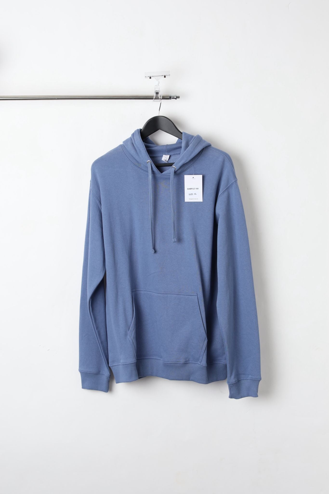 BLUE PULLOVER HOODIE (SIZE XL)-SAMPLE
