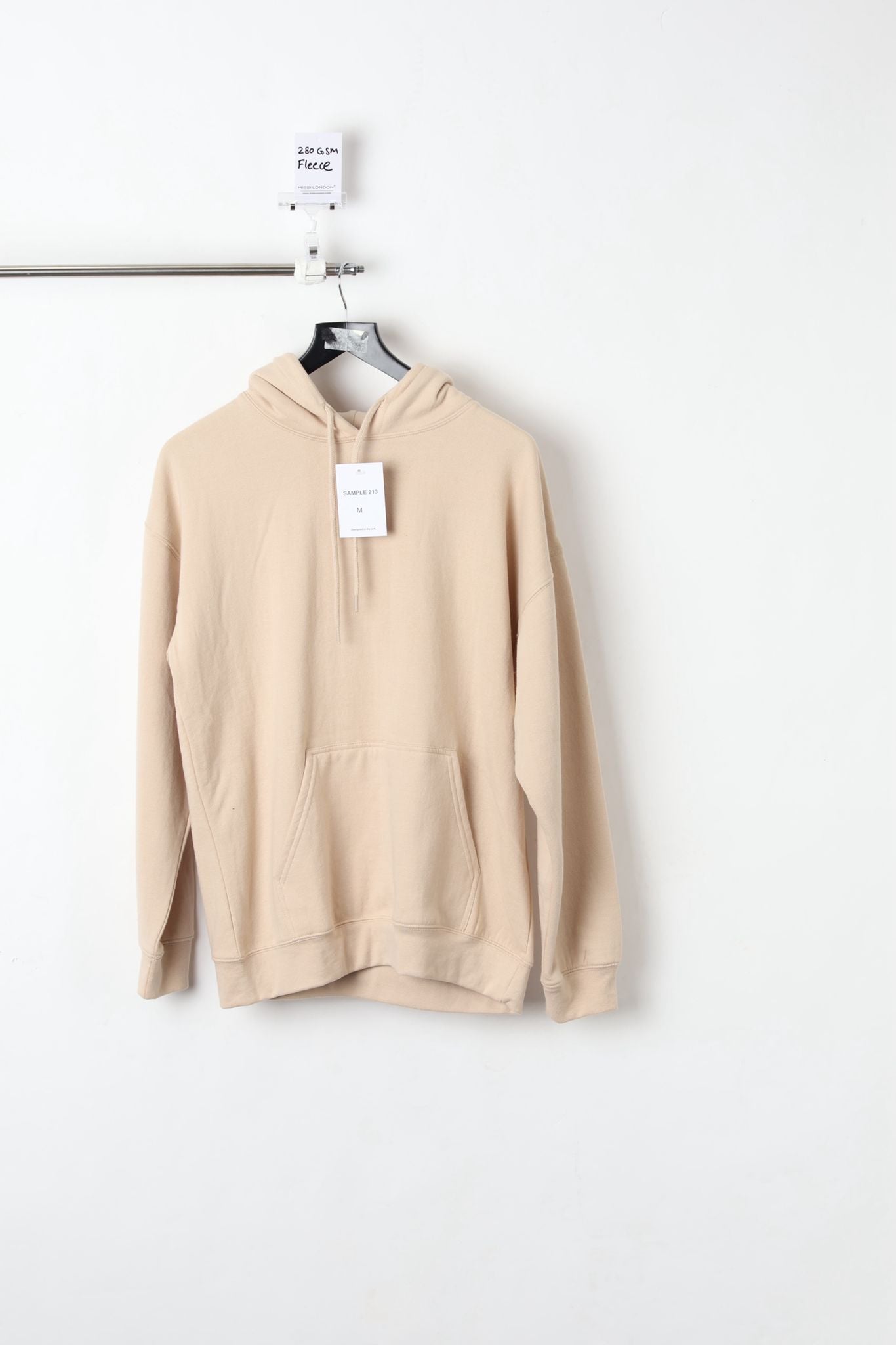 280GSM HOODIE SAND (SIZE M)-SAMPLE