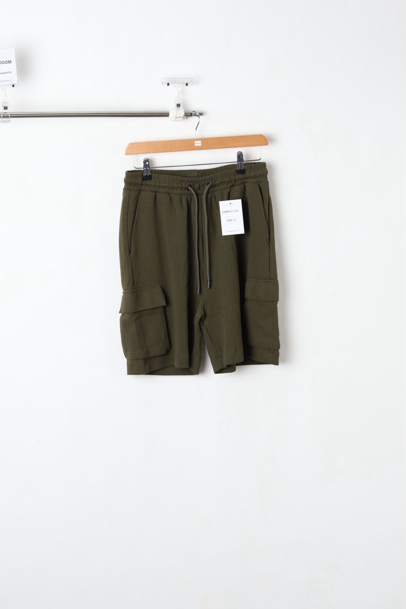CARGO SHORTS GREEN (SIZE S)-SAMPLE
