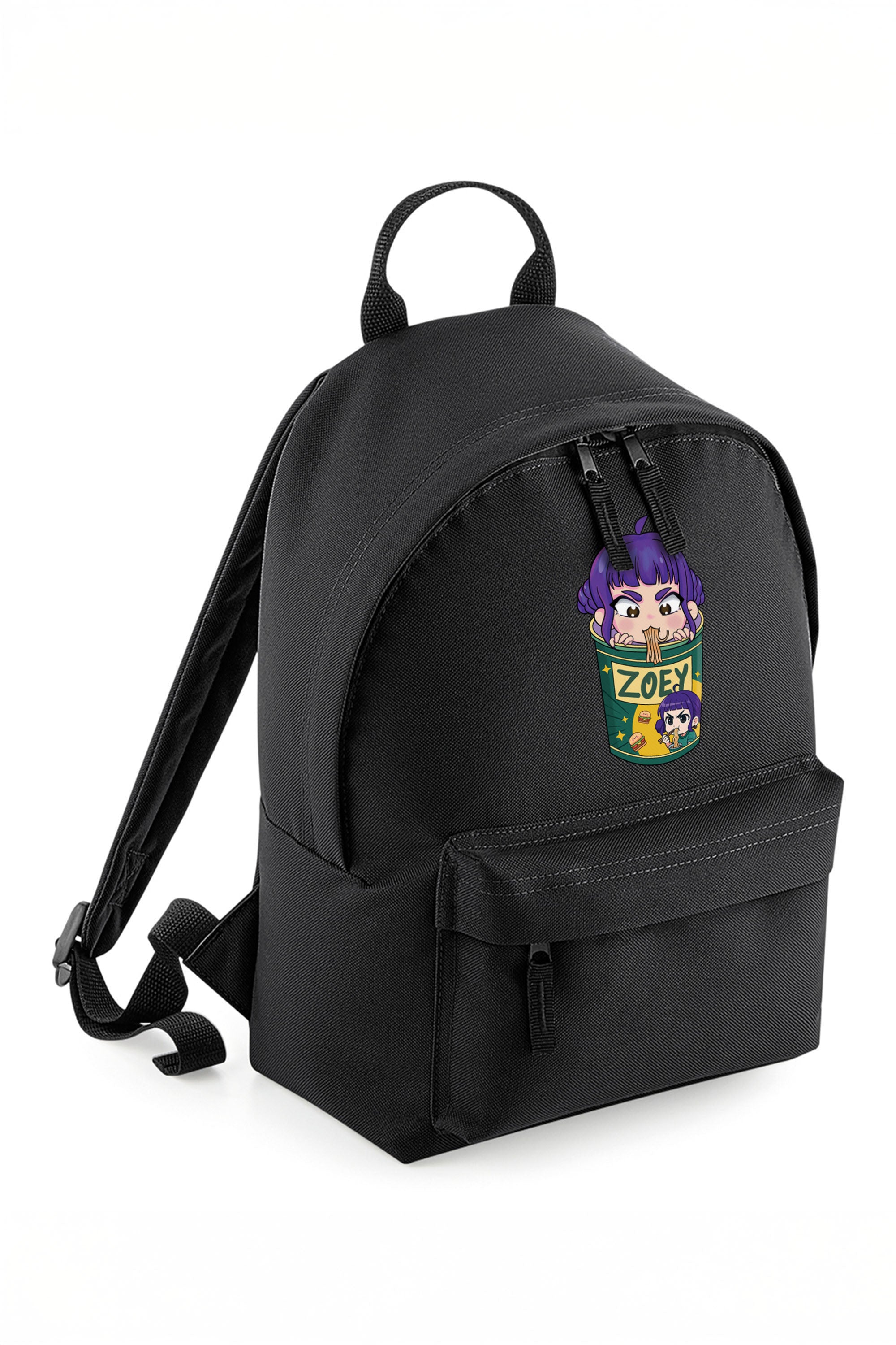 Zoey Ramen Graphic Printed Mini Backpack
