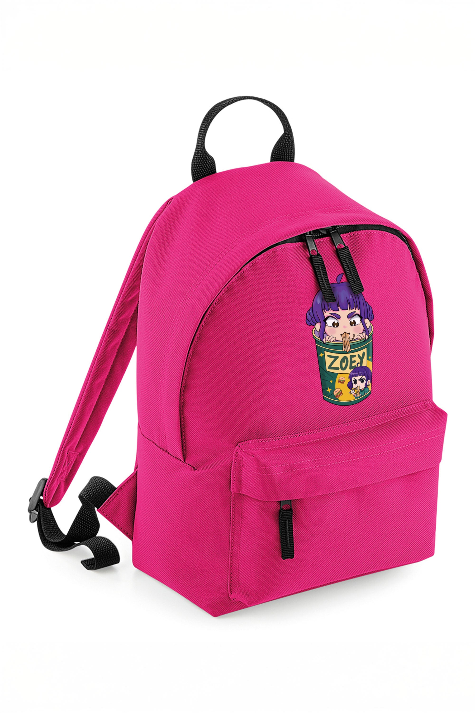 Zoey Ramen Graphic Printed Mini Backpack
