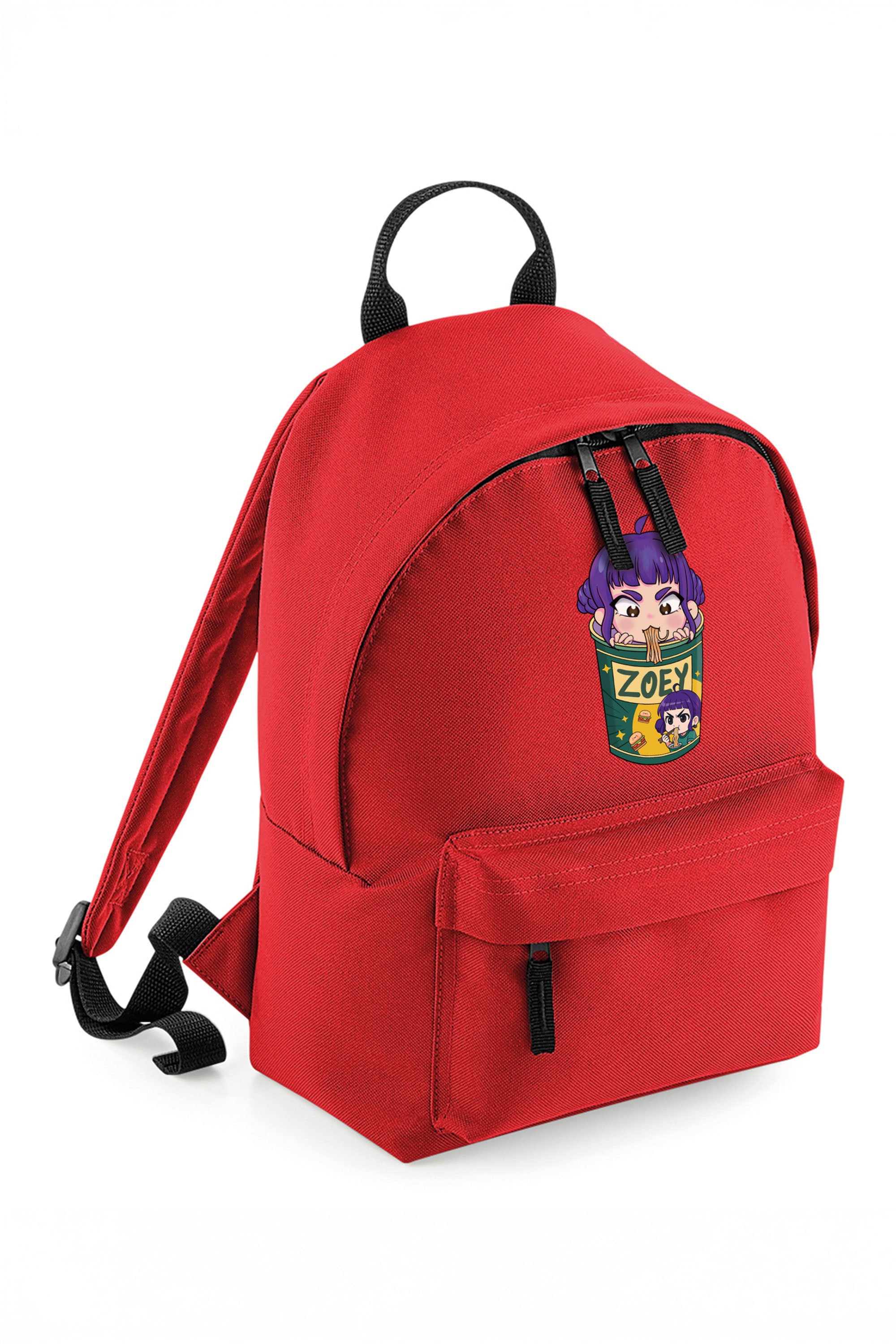 Zoey Ramen Graphic Printed Mini Backpack
