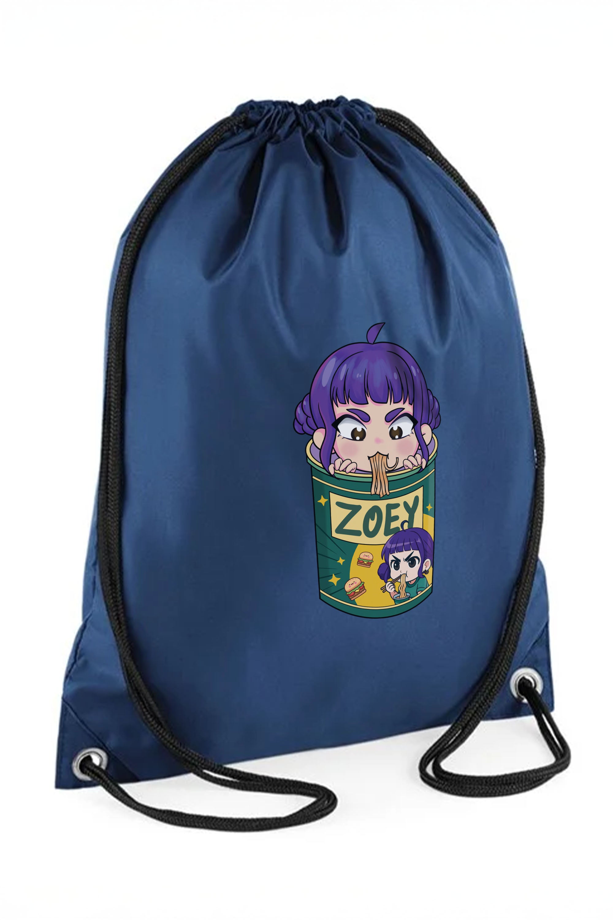 Zoey Ramen Graphic Printed Water-Resistant Pe/Kit Bag