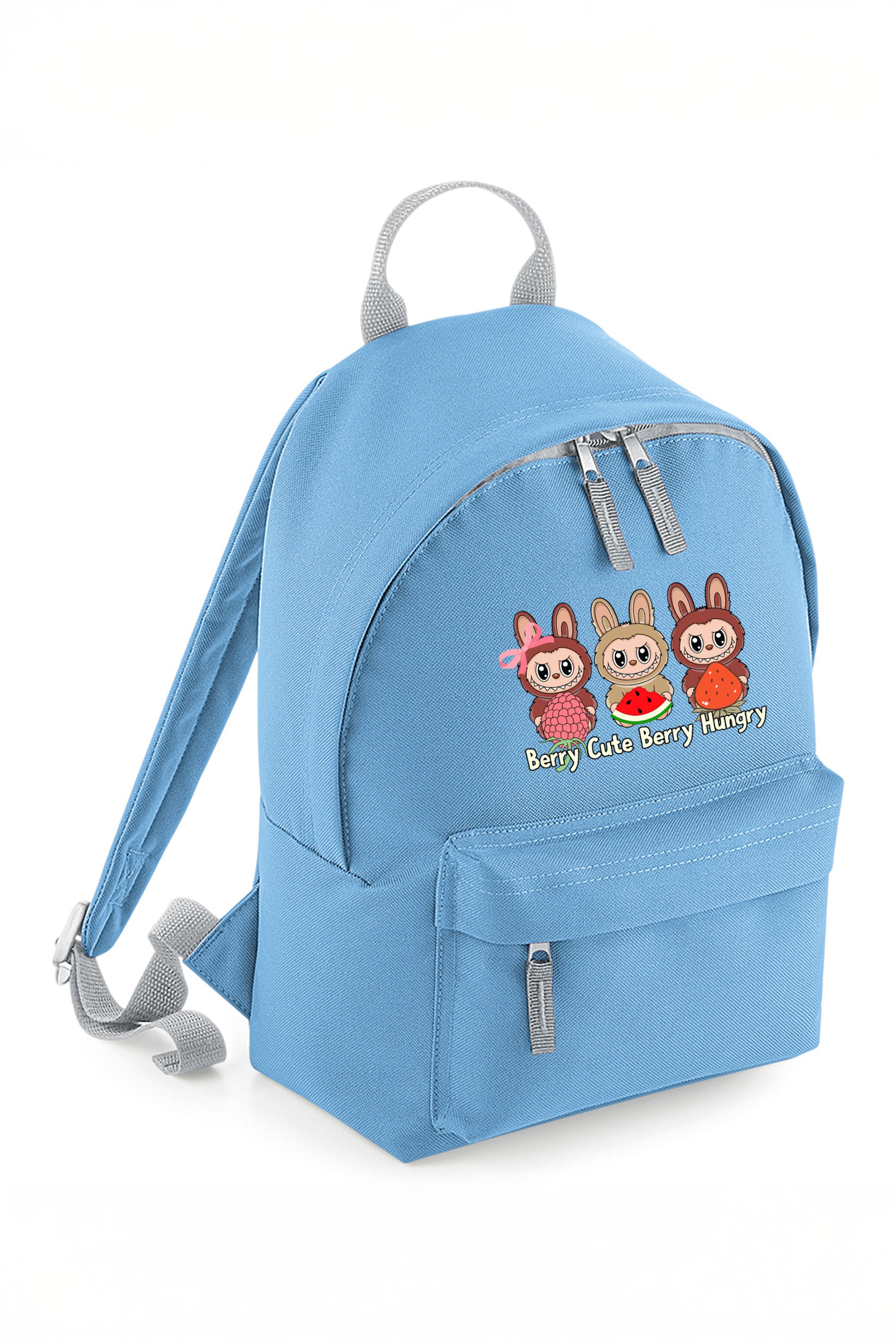 Berry Cute Labubu Printed Mini Backpack