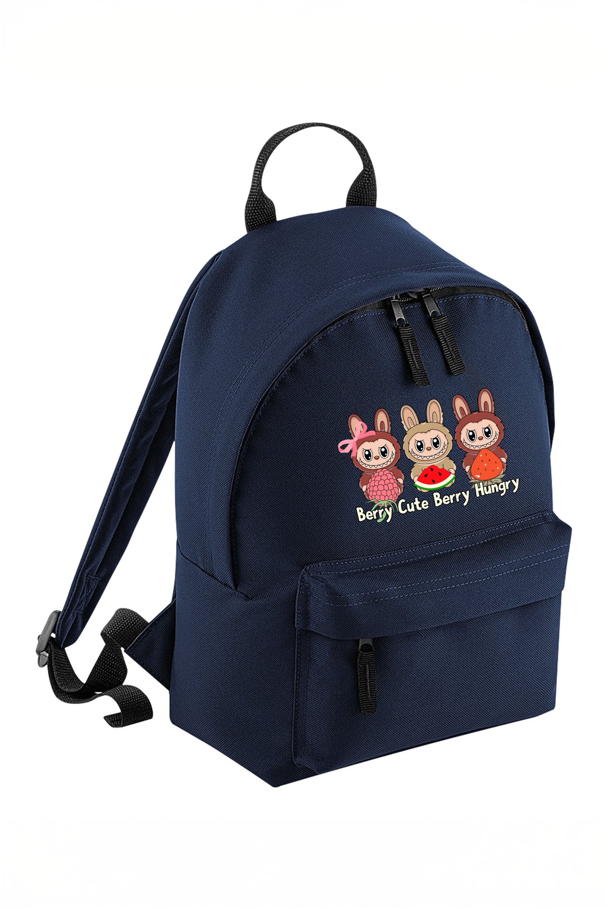 Berry Cute Labubu Printed Mini Backpack