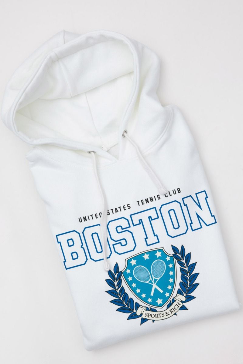 Boston Varsity Printed Hoodie (Pack of 6)