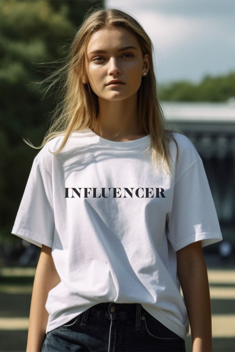 Influencer Printed Oversized T-Shirt (Pack of 6)