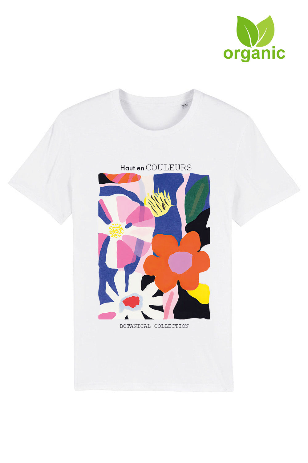Haut En Couleurs Printed Floral Organic T-Shirt (Pack of 4)