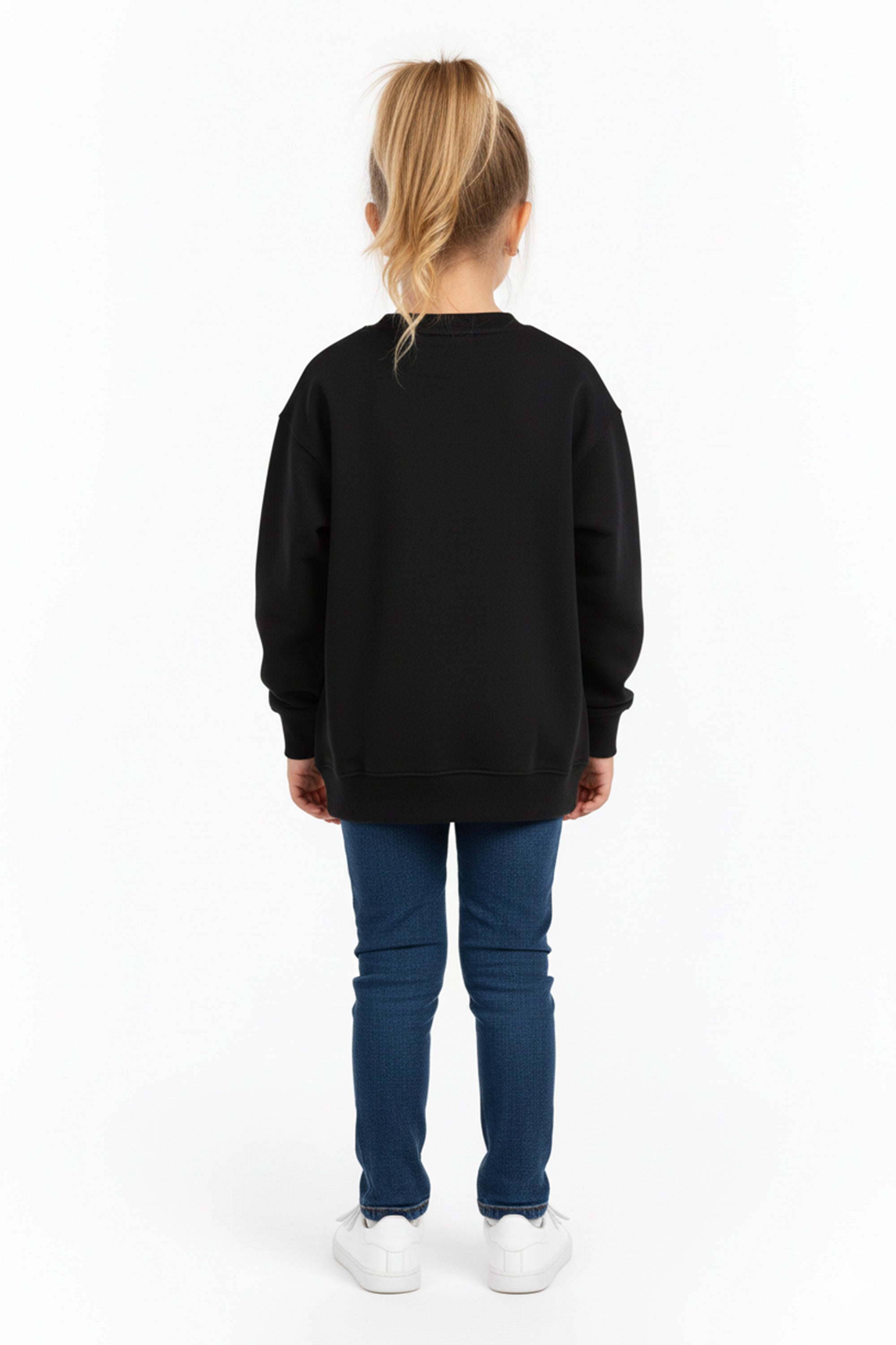 Kids Purple Labubu Printed Sweatshirt