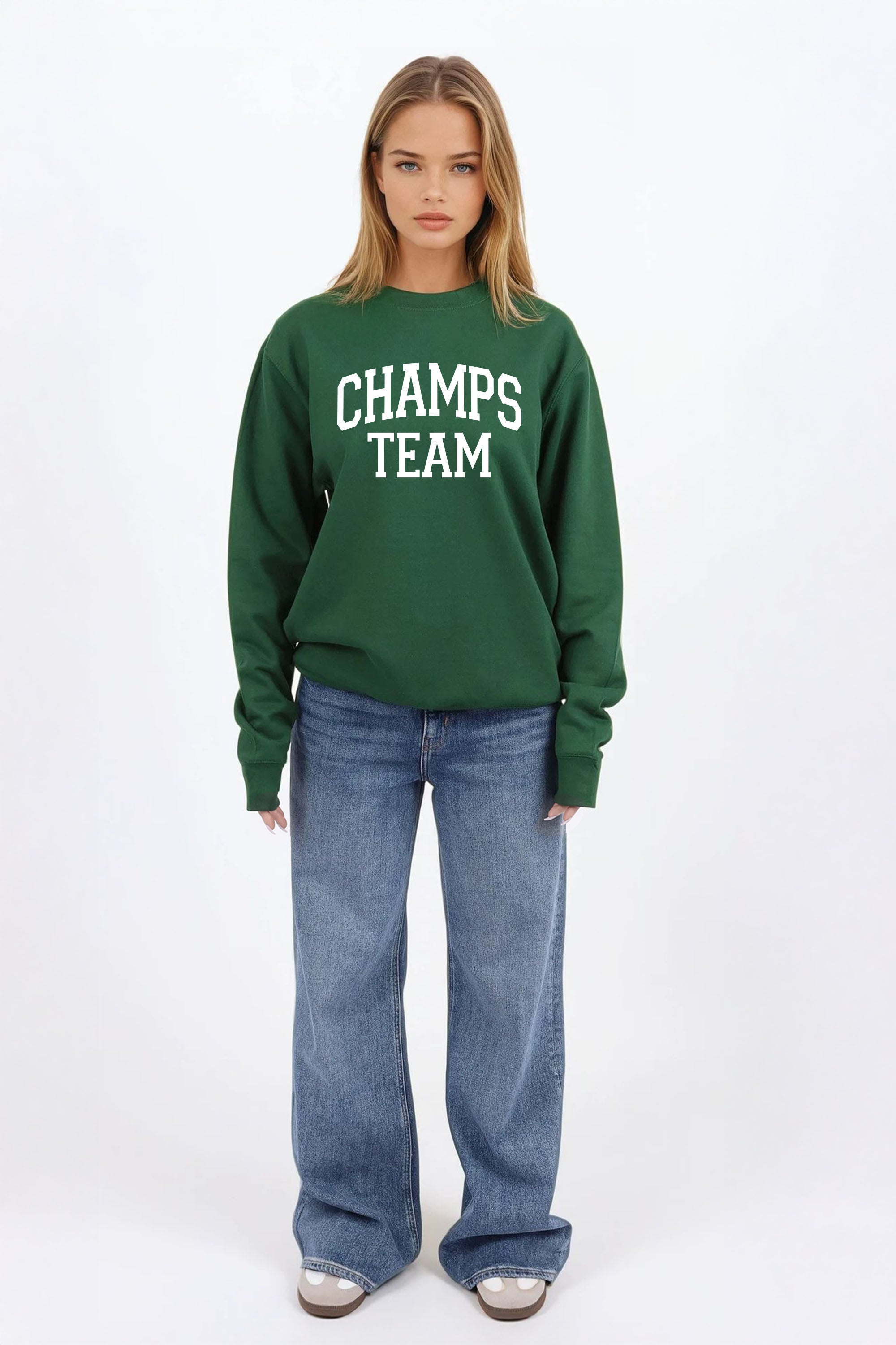 Vintage Champs Team Printed Sweatshirt