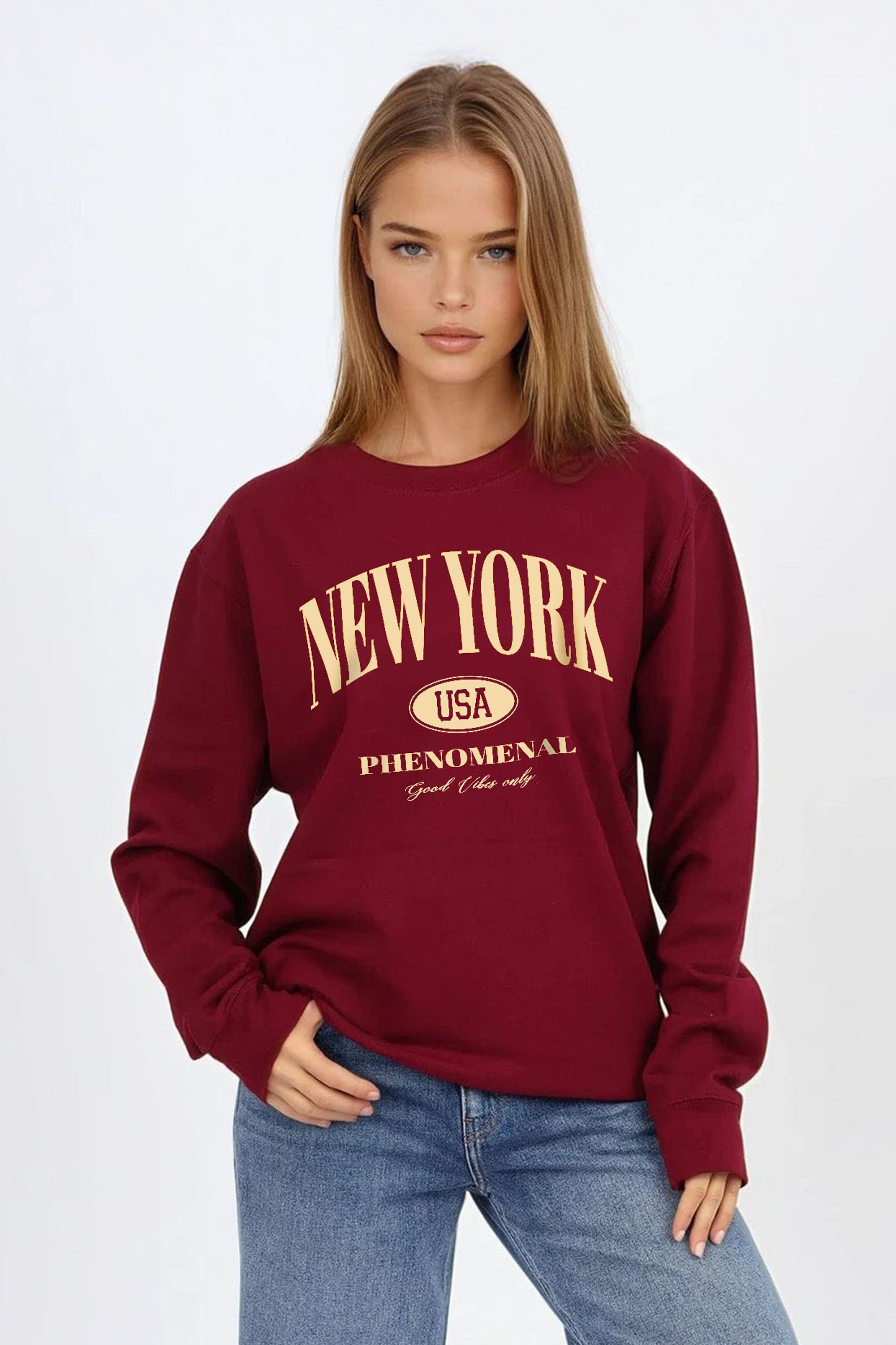 New York Phenomenal Printed Sweatshirt